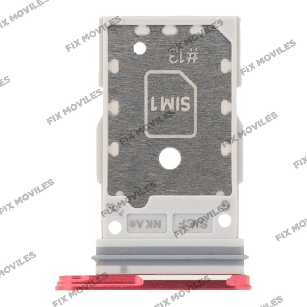 Bandeja de SIM para Samsung S25 5G S931B / S25 Plus 5G S936B Rojo Bandeja de SIM para Samsung S25 5G S931B / S25 Plus 5G S936B Rojo - Image 1
