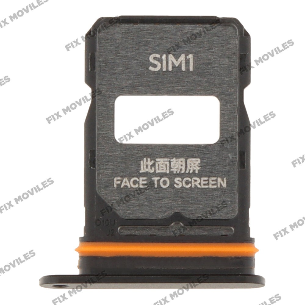 Bandeja de SIM para Xiaomi Poco F7 Negro Bandeja de SIM para Xiaomi Poco F7 Negro - Image 1