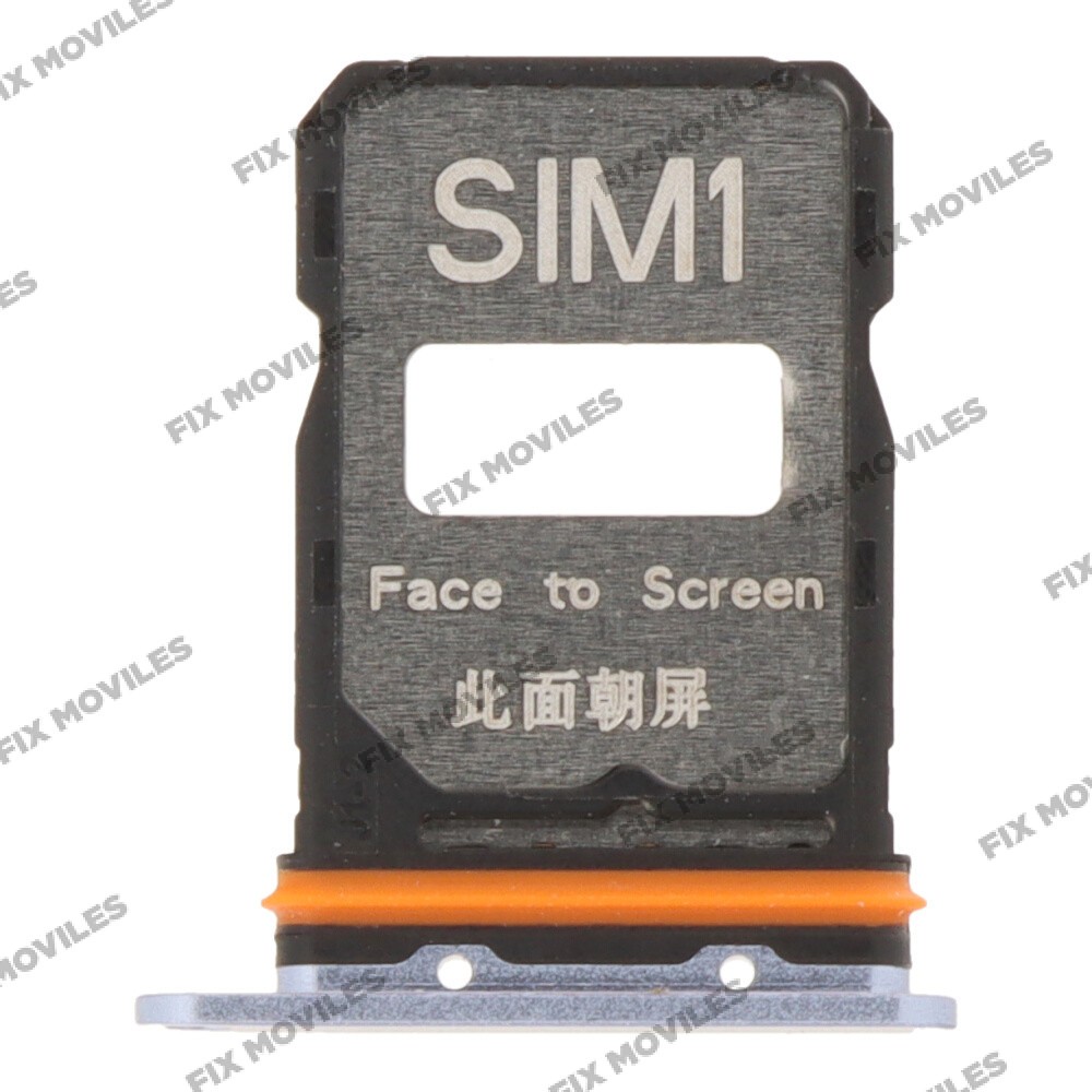 Bandeja de SIM para Xiaomi Poco F7 Pro Azul Bandeja de SIM para Xiaomi Poco F7 Pro Azul - Image 1