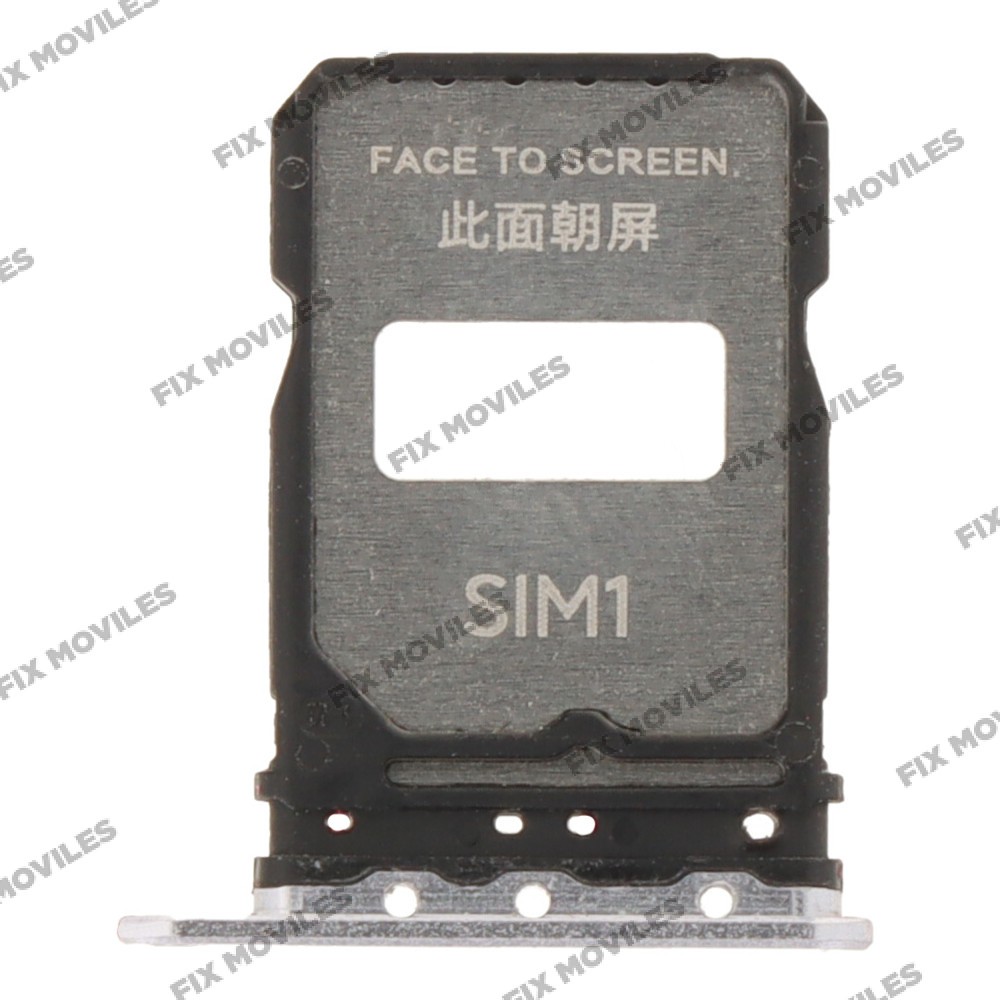 Bandeja de SIM para Xiaomi Poco F7 Pro Gris Bandeja de SIM para Xiaomi Poco F7 Pro Gris - Image 1