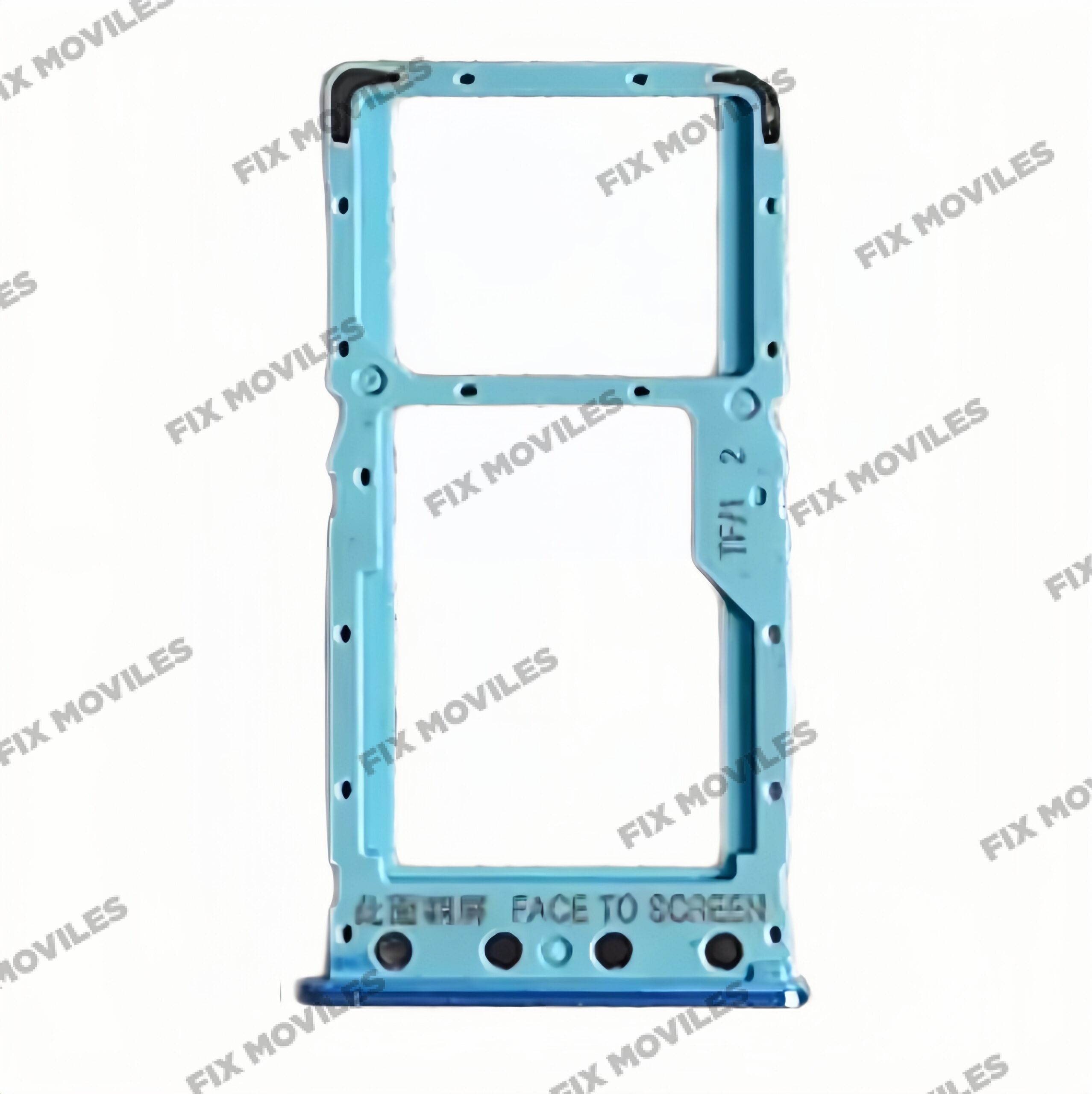 Bandeja de SIM para Xiaomi Redmi 6A Azul Bandeja de SIM para Xiaomi Redmi 6A Azul - Image 1