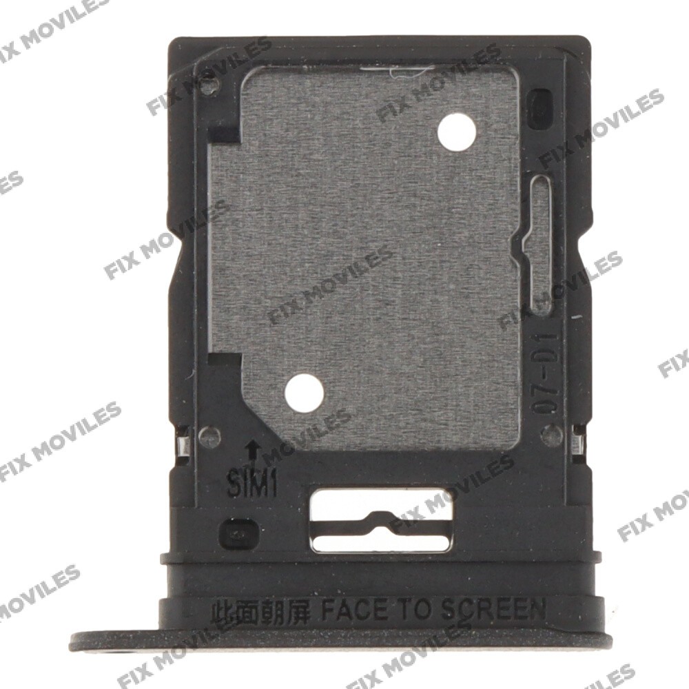 Bandeja de SIM para Xiaomi Redmi Note 14 4G Negro Bandeja de SIM para Xiaomi Redmi Note 14 4G Negro - Image 1