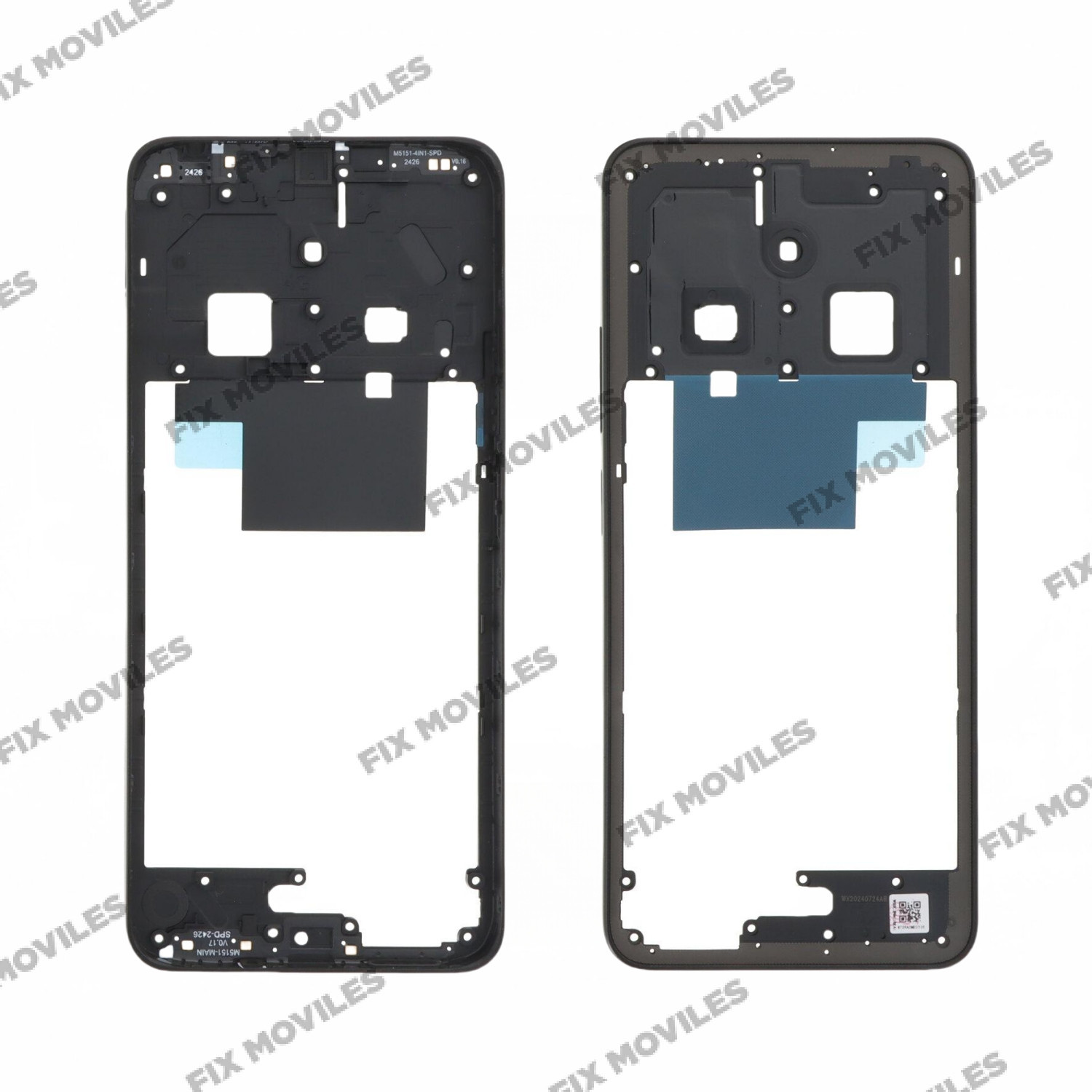 Carcasa Trasera(B) para Xiaomi Poco C75 Negro Carcasa Trasera(B) para Xiaomi Poco C75 Negro - Image 1