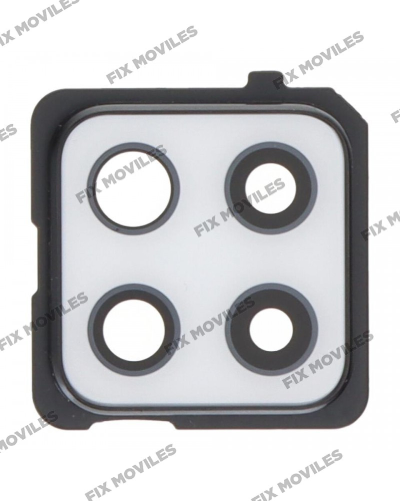 Lente Cristal Camara + Marco para Samsung A42 5G A426B Blanco Lente Cristal Camara + Marco para Samsung A42 5G A426B Blanco - Image 1