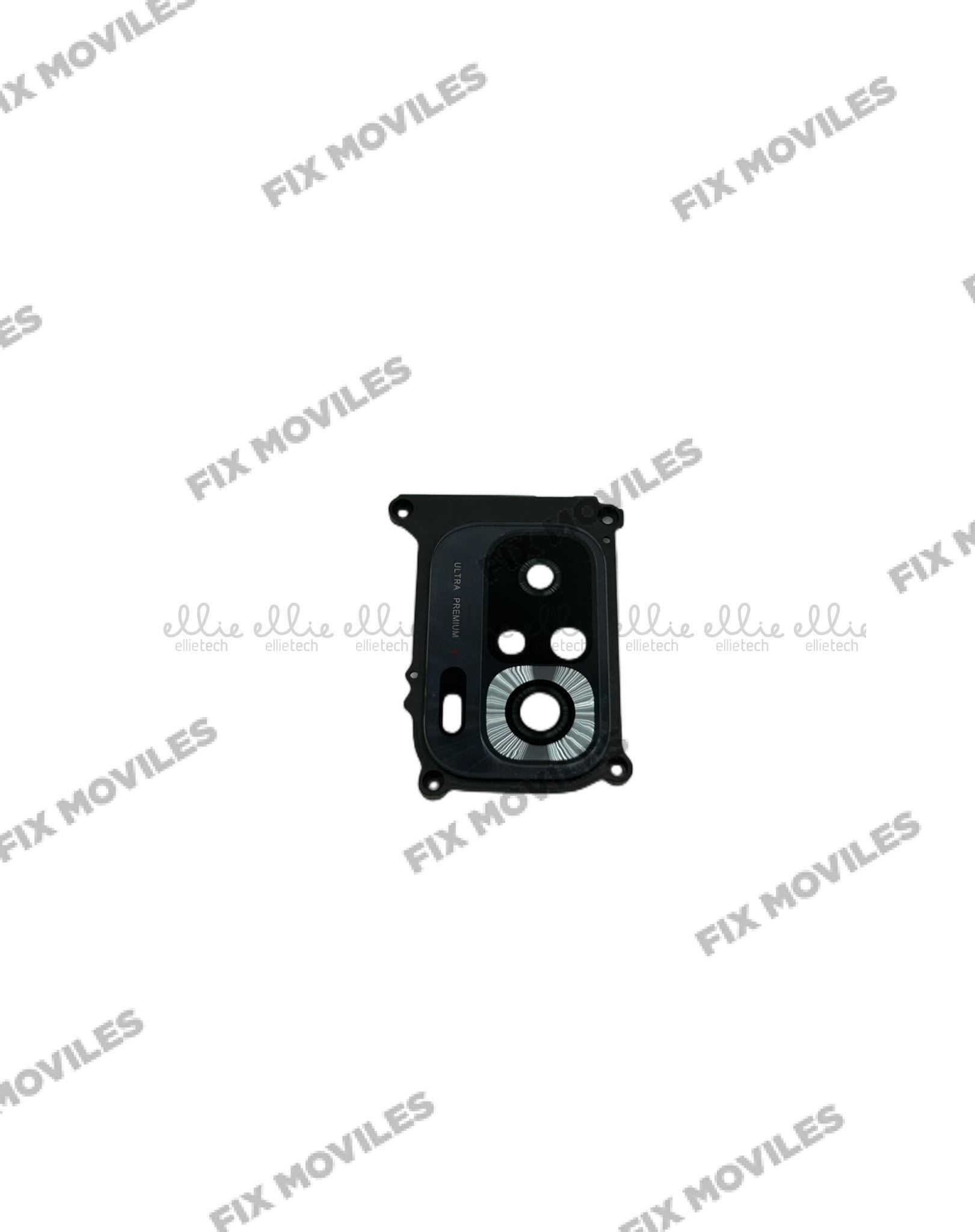 Lente Cristal Camara + Marco para Xiaomi Redmi Note 10 /10S Negro Lente Cristal Camara + Marco para Xiaomi Redmi Note 10 /10S Negro - Image 1