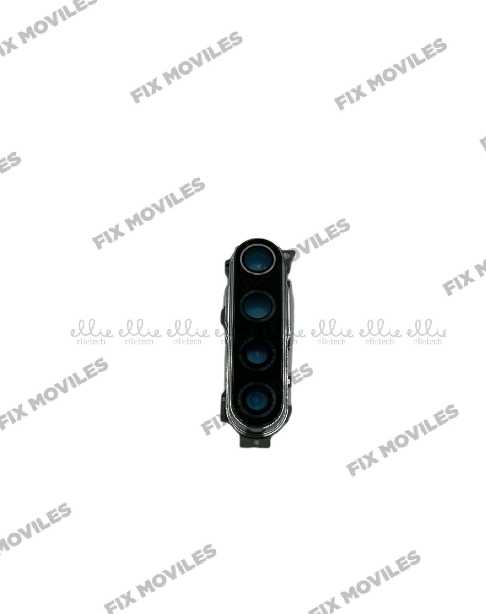 Lente Cristal Camara + Marco para Xiaomi Redmi Note 8/ 8T Blanco camara Lente Cristal Camara + Marco para Xiaomi Redmi Note 8/ 8T Blanco camara - Image 1