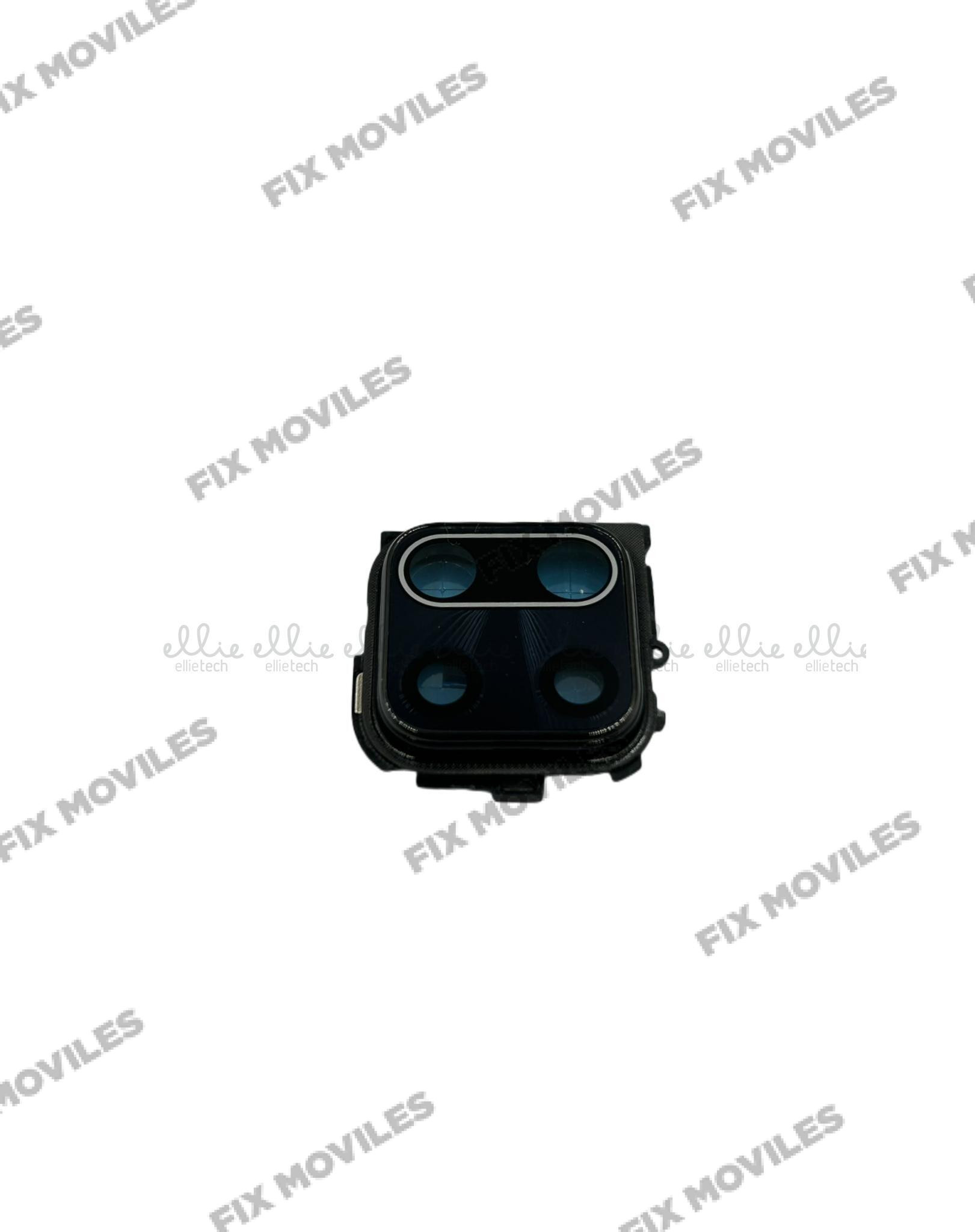 Lente Cristal Camara + Marco para Xiaomi Redmi Note 9S / Note 9 Pro Negro Lente Cristal Camara + Marco para Xiaomi Redmi Note 9S / Note 9 Pro Negro - Image 1