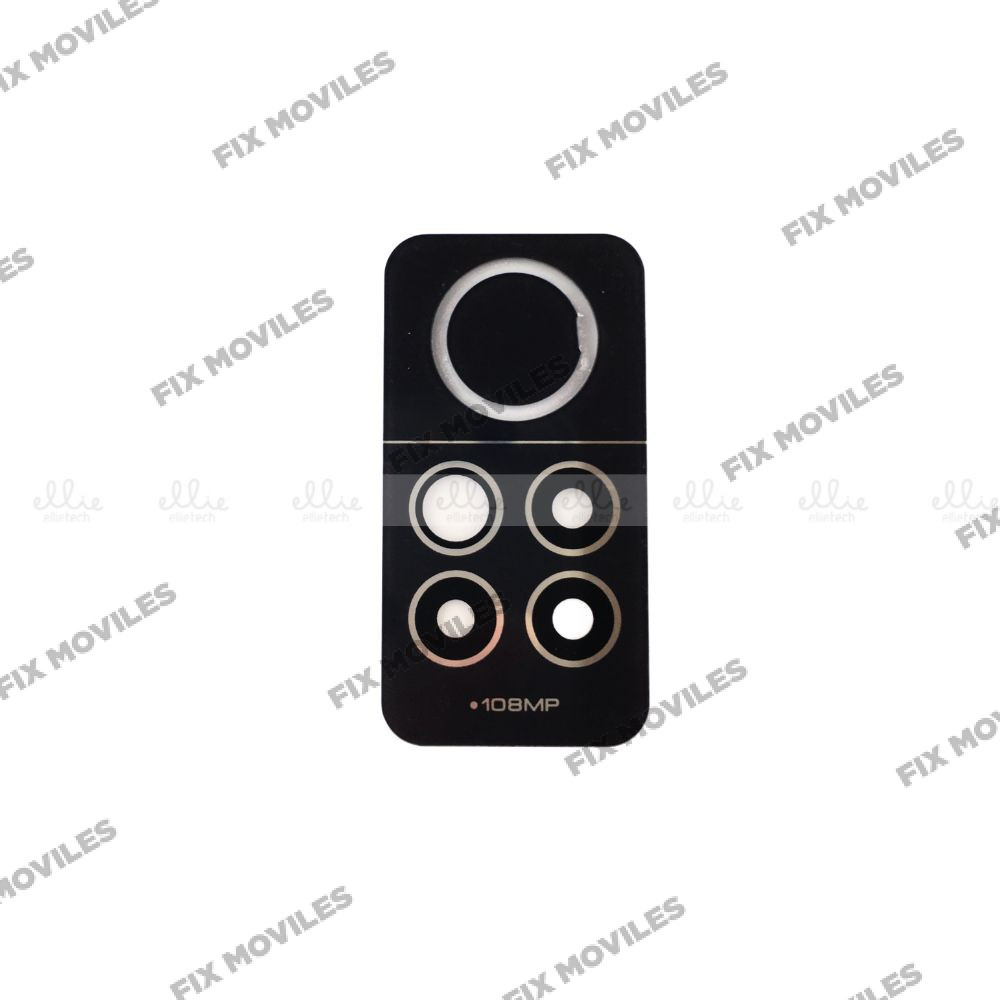 Lente Cristal Camara para Xiaomi Redmi Note 12 Pro 4G Negro Lente Cristal Camara para Xiaomi Redmi Note 12 Pro 4G Negro - Image 1