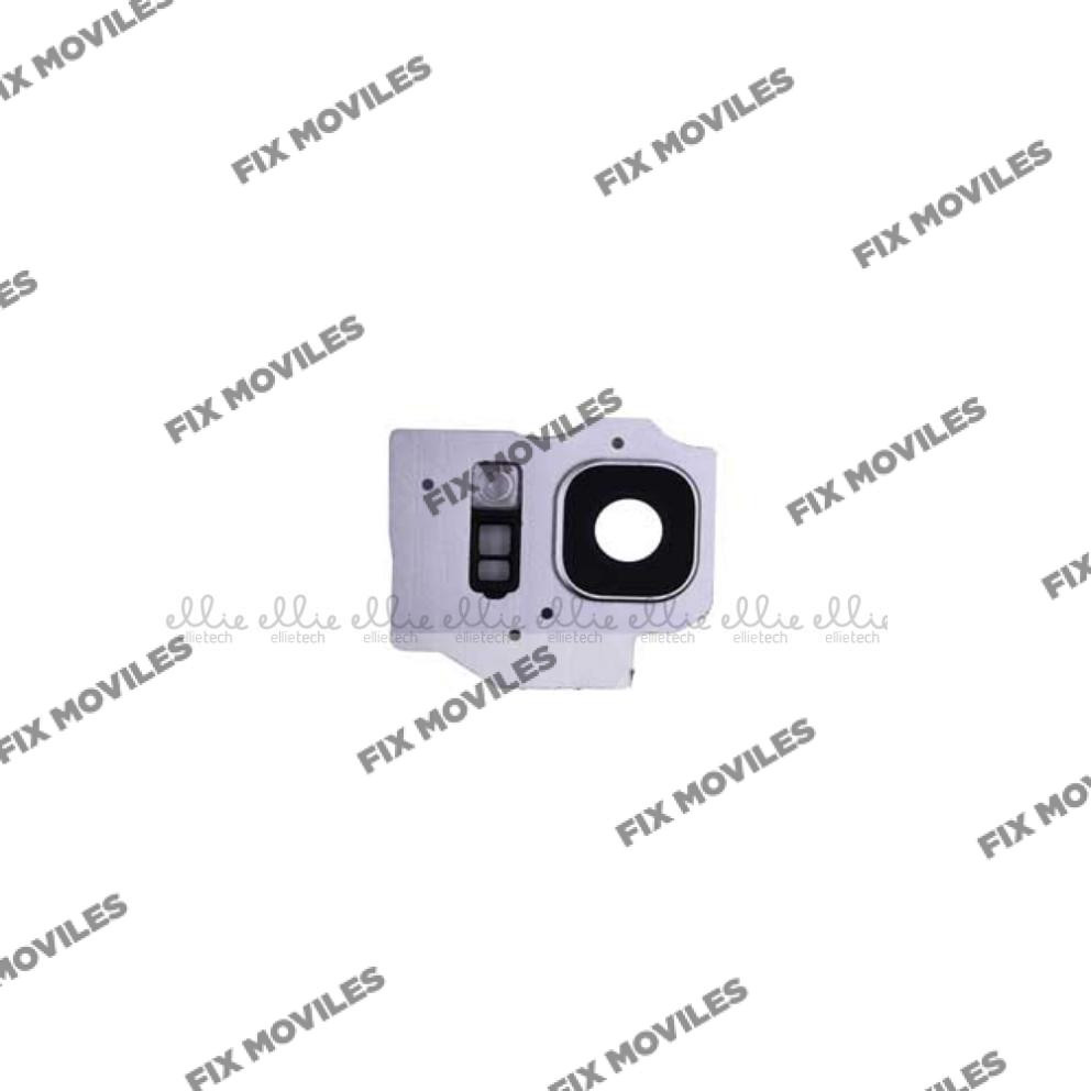 Lente Cristal camara+marco soporte para SAMSUNG SM-G955F Galaxy S8 Plus Plateado camara Lente Cristal camara+marco soporte para SAMSUNG SM-G950F Galaxy S8 Blanco camara - Image 1