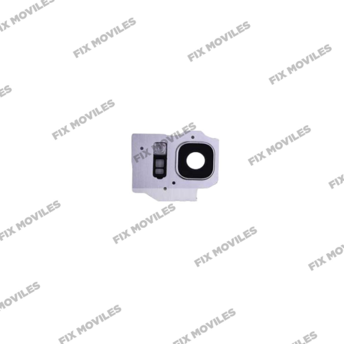 Lente Cristal camara+marco soporte para SAMSUNG SM-G955F Galaxy S8 Plus Blanco camara Lente Cristal camara+marco soporte para SAMSUNG SM-G955F Galaxy S8 Plus Blanco camara - Image 1