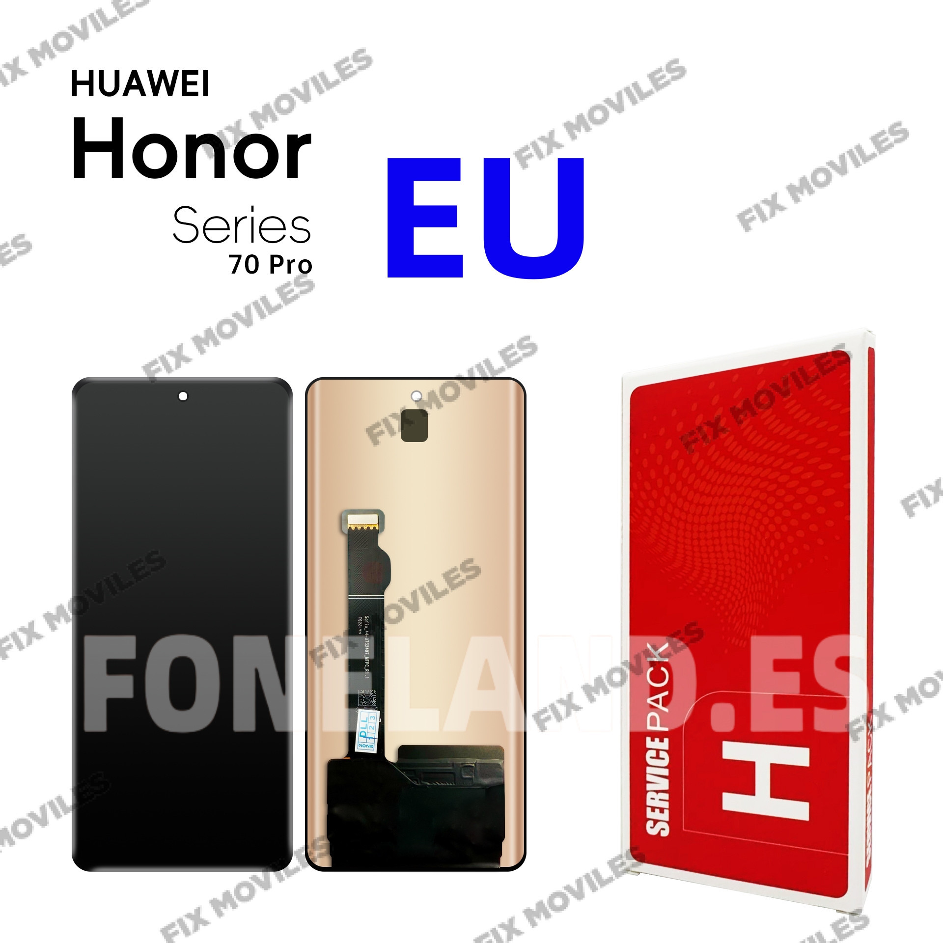 Pantalla Huawei Honor 70 Pro / Honor 70 Pro Plus Sin Marco LCD+TACTIL Completo SERVICE PACK «EU» Pantalla Huawei Honor 70 Pro / Honor 70 Pro Plus Sin Marco LCD+TACTIL Completo SERVICE PACK «EU» - Image 1