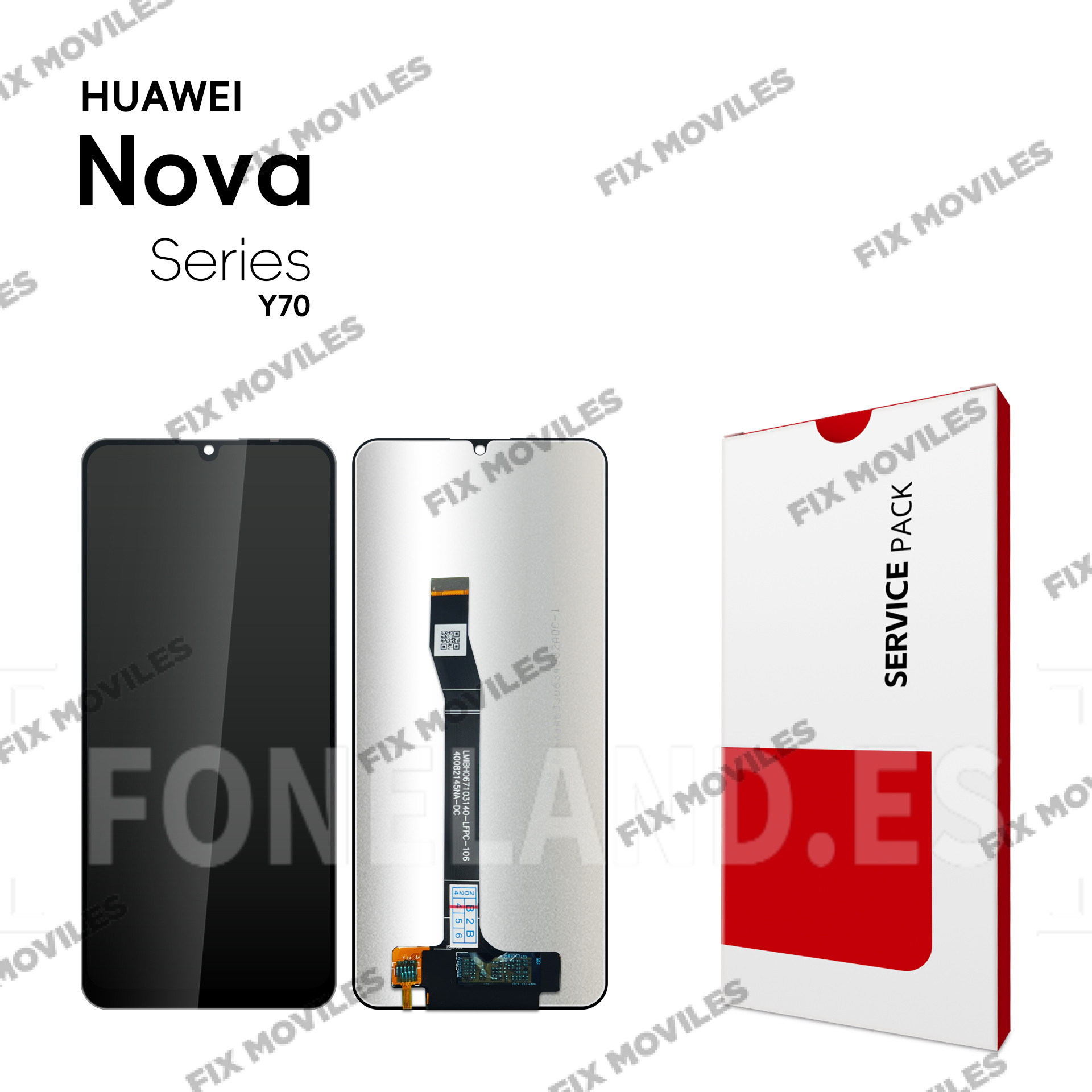 Pantalla Huawei Nova Y70 / Y70 Plus (2022) / Y71 (2023) Sin Marco LCD+TACTIL Completo SERVICE PACK Pantalla Huawei Nova Y70 / Y70 Plus (2022) / Y71 (2023) Sin Marco LCD+TACTIL Completo SERVICE PACK - Image 1