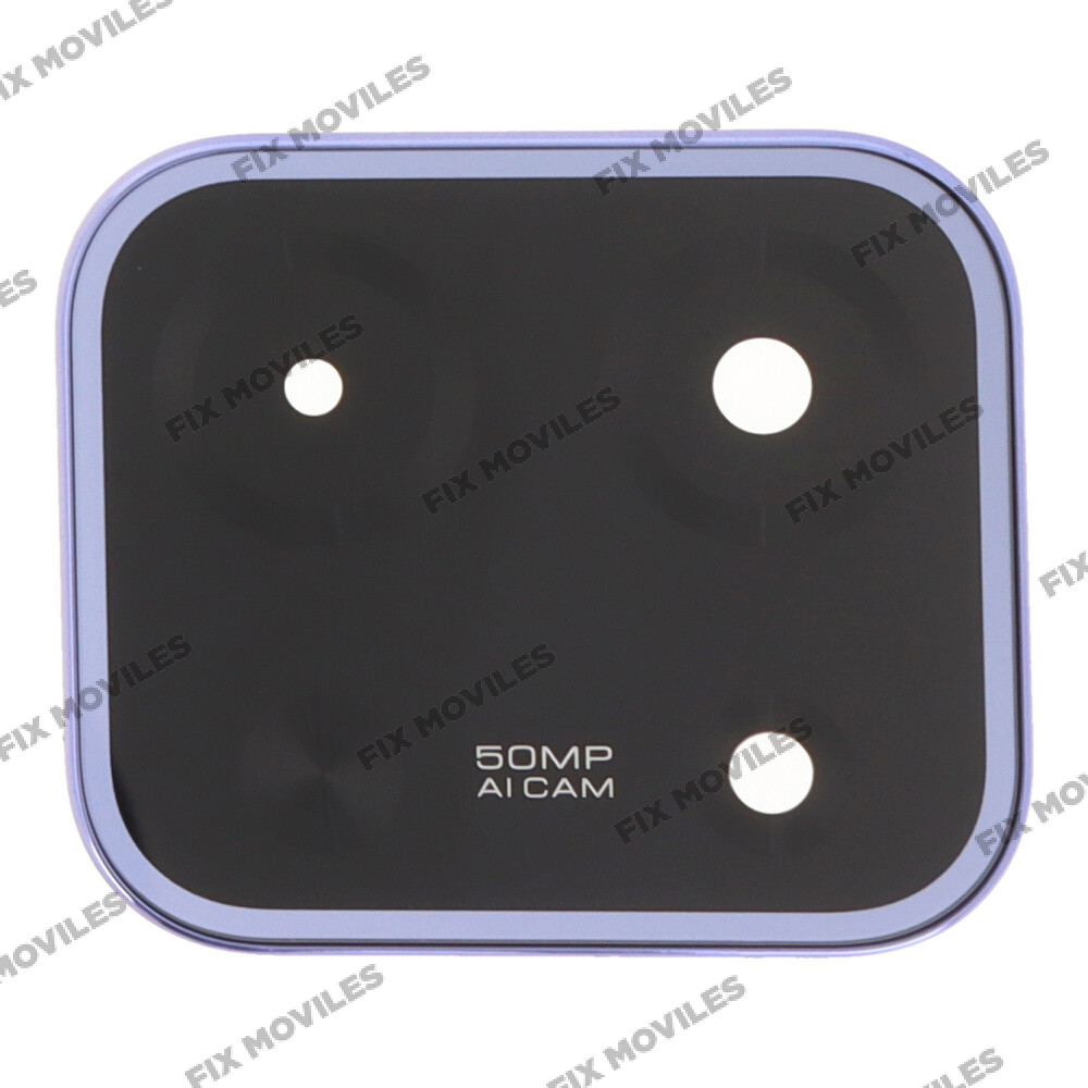 Lente Cristal Camara con Marco para Xiaomi Poco C85 4G Lila Lente Cristal Camara con Marco para Xiaomi Poco C85 4G Lila - Image 1