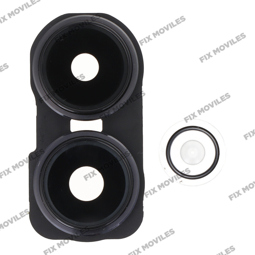 Lente Cristal Camara con Marco para Xiaomi Redmi Note 13 4G Negro Lente Cristal Camara con Marco para Xiaomi Redmi Note 13 4G Negro - Image 1