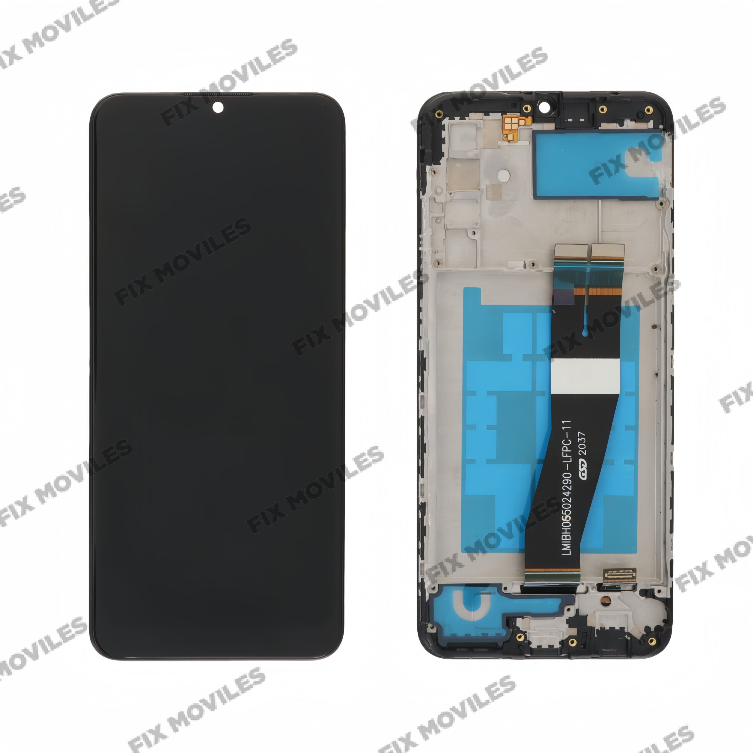 Original Nveuo Pantalla Samsung A025G A02S/M02S 2020 (163mm) Negro Con Marco Version EU Original Nveuo Pantalla Samsung A025G A02S/M02S 2020 (163mm) Negro Con Marco Version EU - Image 1