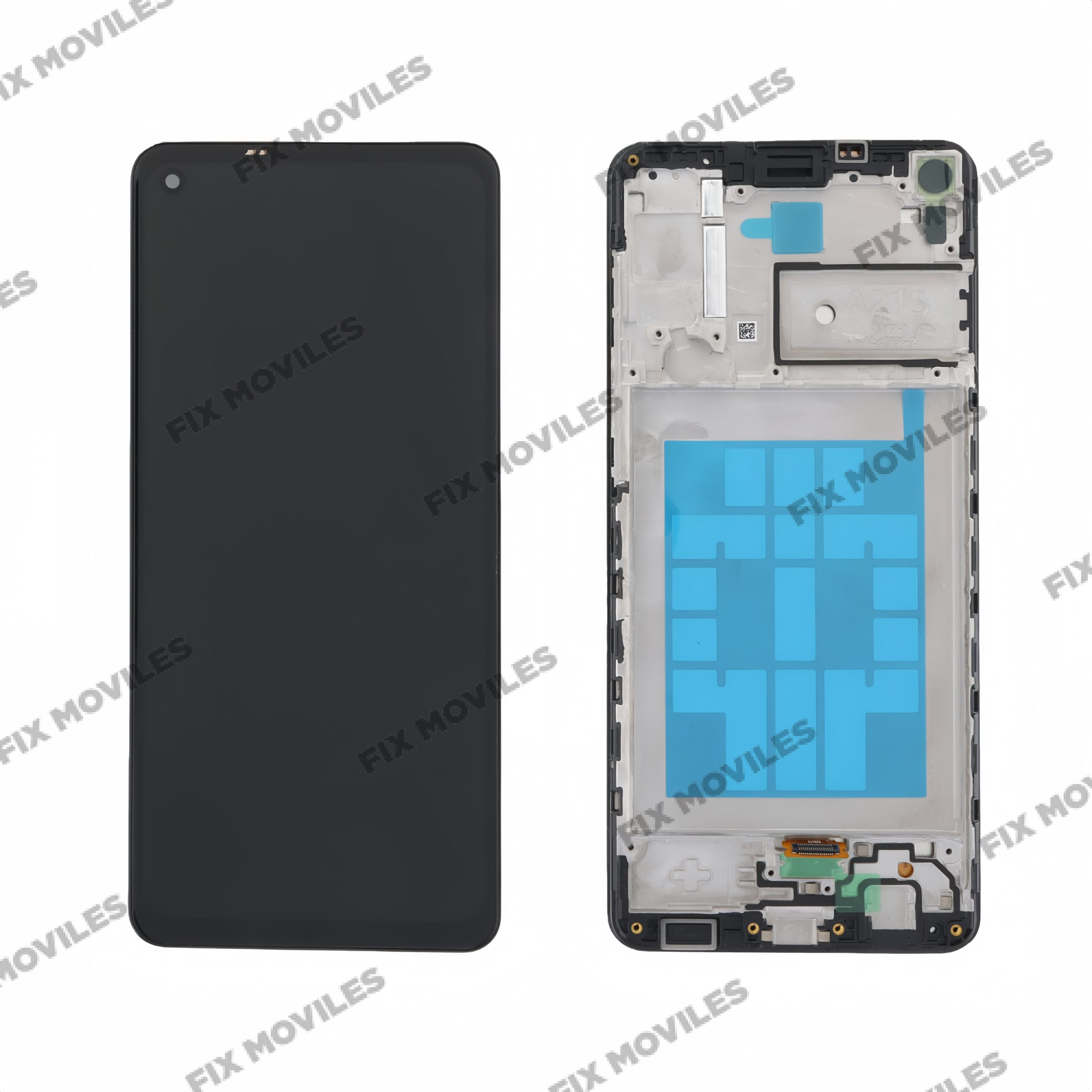 Original Nveuo Pantalla Samsung A21S 2020 A217 Negro con Marco Completa Original Nveuo Pantalla Samsung A21S 2020 A217 Negro con Marco Completa - Image 1