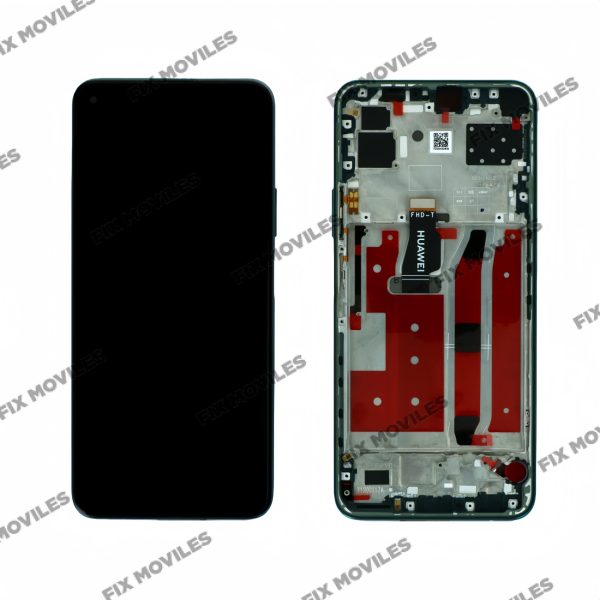 Original Pantalla Huawei P40 Lite 5G Verde con Marco Completa LCD+Tactil