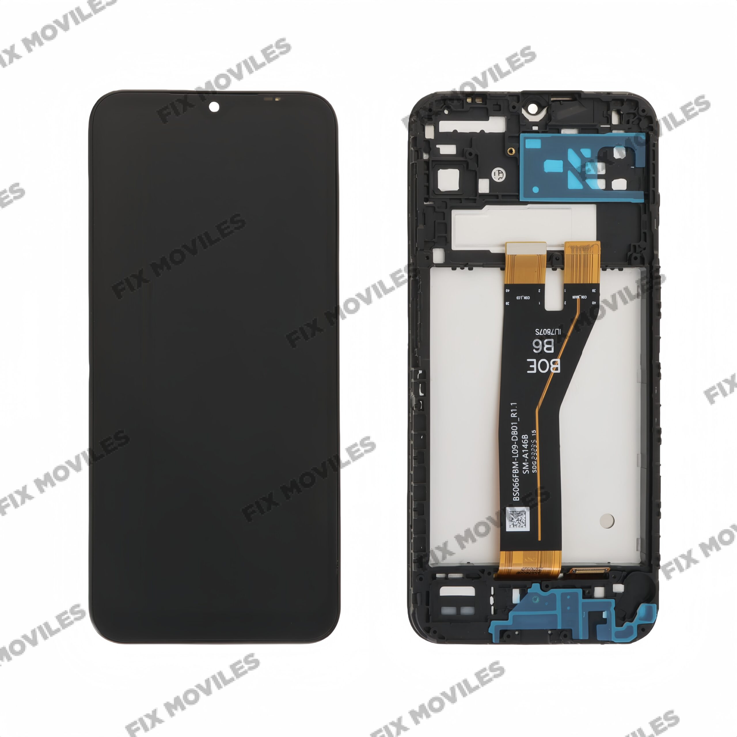 Original Pantalla Samsung A14 5G 2023 A146B Negro LCD+Tactil con Marco Original Pantalla Samsung A14 5G 2023 A146B Negro LCD+Tactil con Marco - Image 1