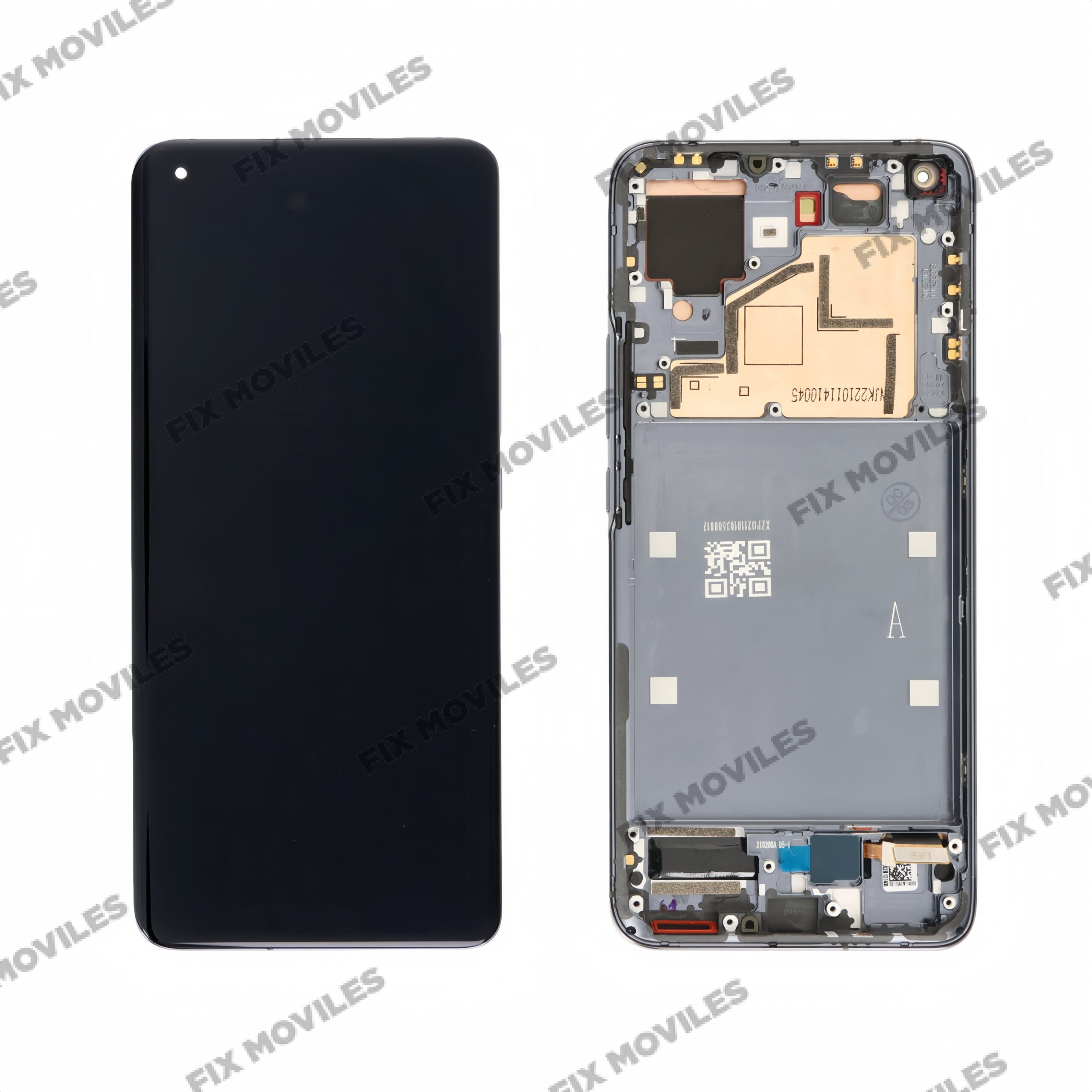 Original Pantalla Xiaomi Mi 11 5G Negra CON MARCO Completa Tactil+LCD SERVICE PACK Original Pantalla Xiaomi Mi 11 5G Negra CON MARCO Completa Tactil+LCD SERVICE PACK - Image 1