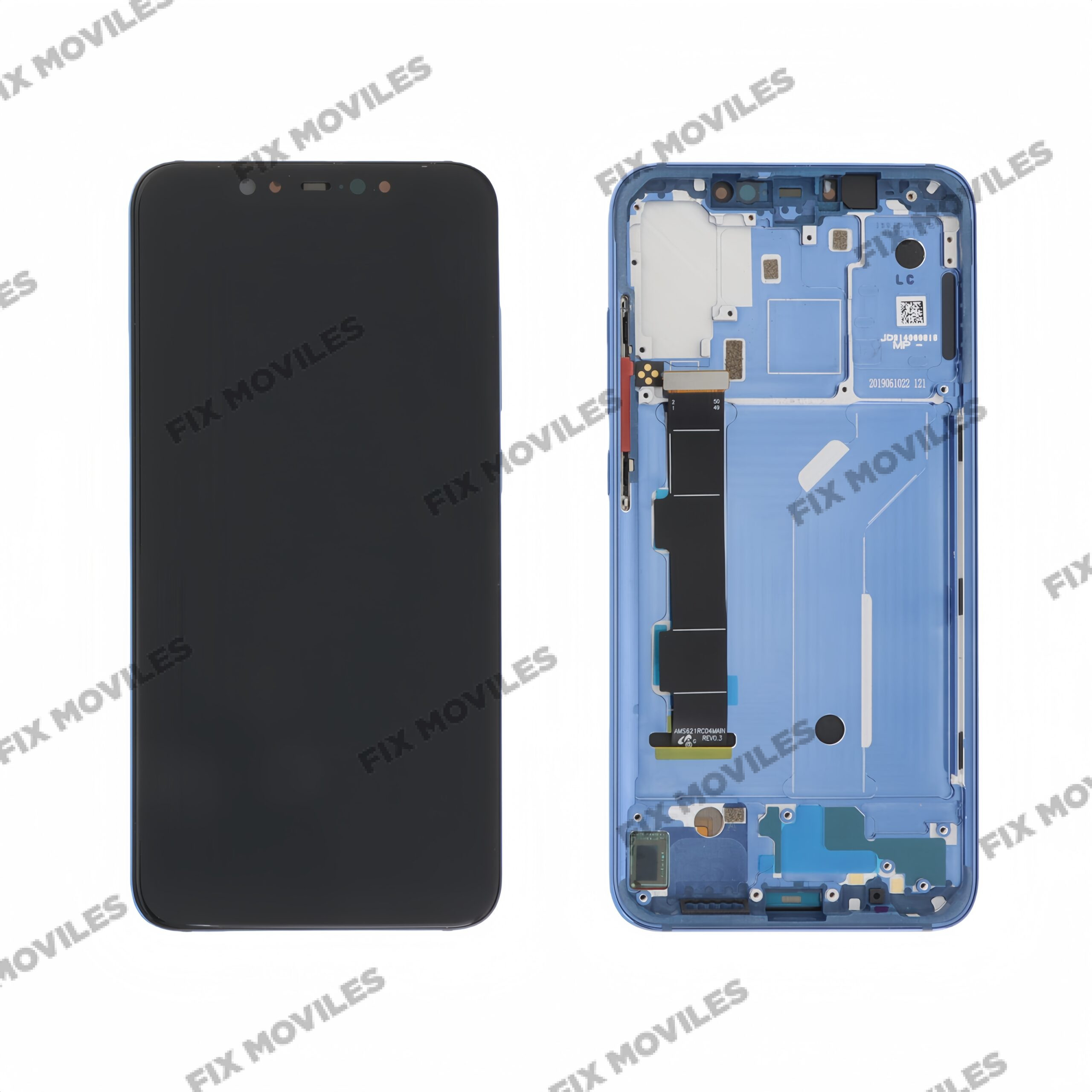 Original Pantalla Xiaomi Mi 8 con marco Azul Completa LCD+Tactil Original Pantalla Xiaomi Mi 8 con marco Azul Completa LCD+Tactil - Image 1
