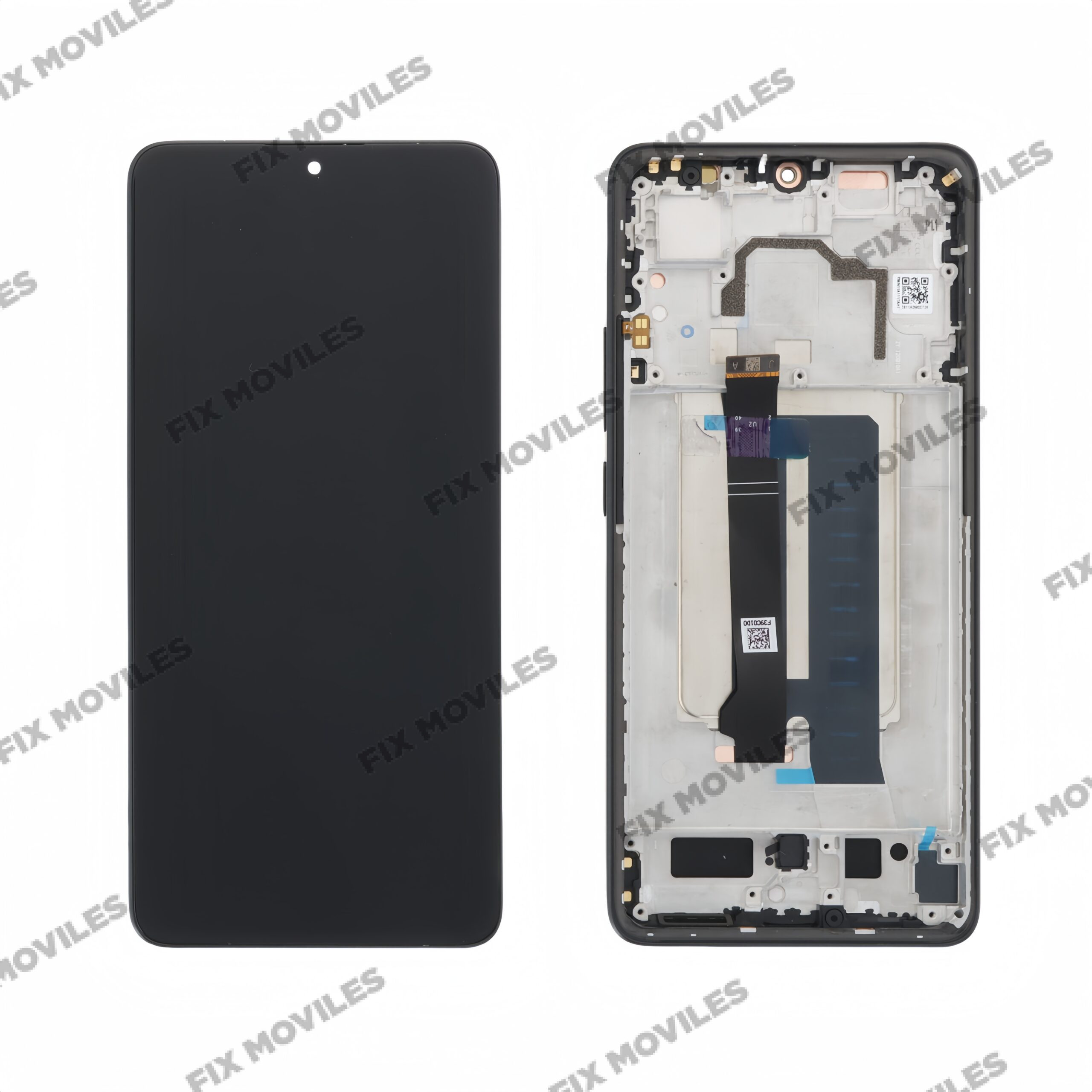 Original Pantalla Xiaomi Poco X6 Pro 5G (2024) Negro con Marco Blanco Completa LCD+Tactil Original Pantalla Xiaomi Poco X6 Pro 5G (2024) Negro con Marco Blanco Completa LCD+Tactil - Image 1