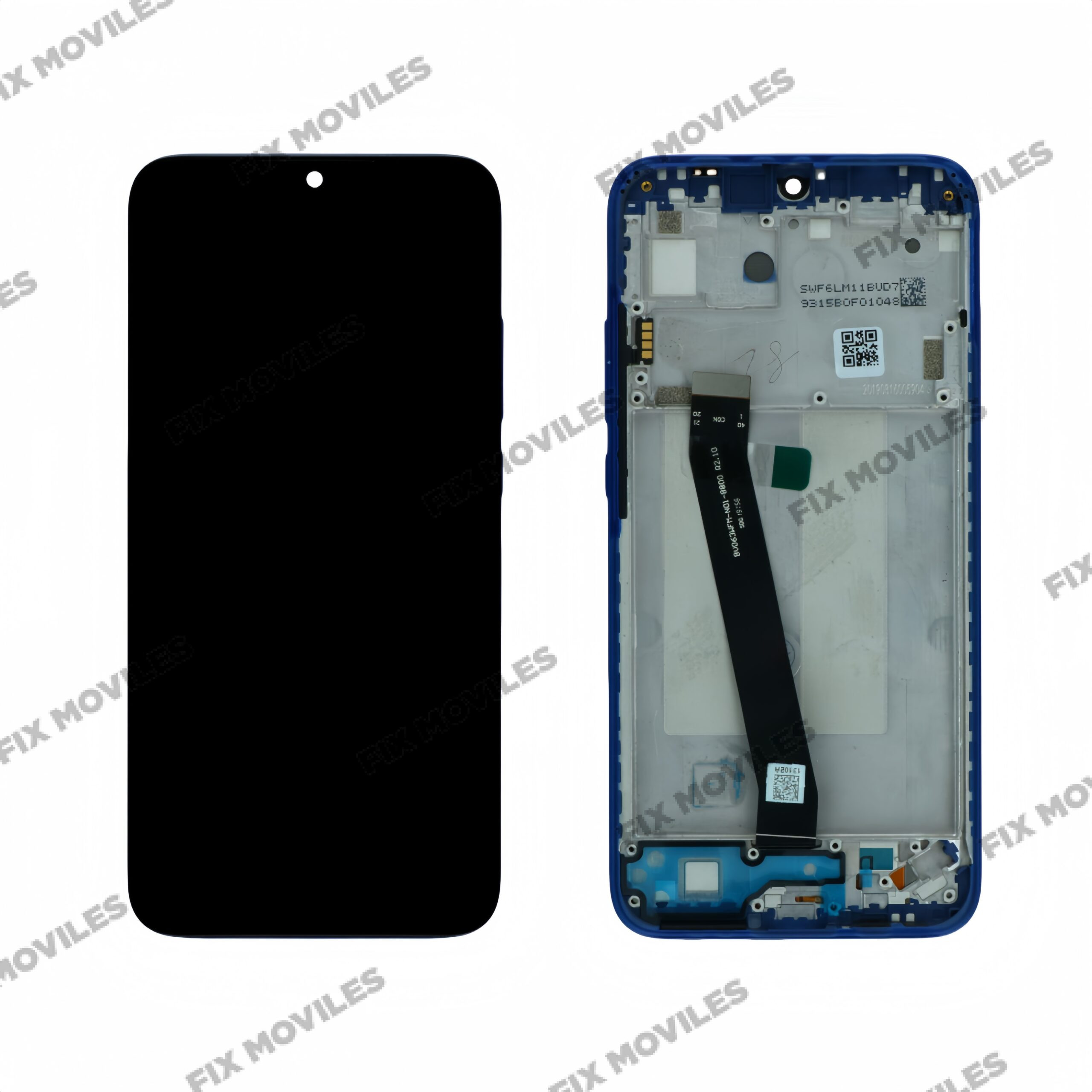 Pantalla Xiaomi Redmi 7 (2019) Azul con Marco Completa LCD+Tactil SERVICE PACK Pantalla Xiaomi Redmi 7 (2019) Azul con Marco Completa LCD+Tactil SERVICE PACK - Image 1