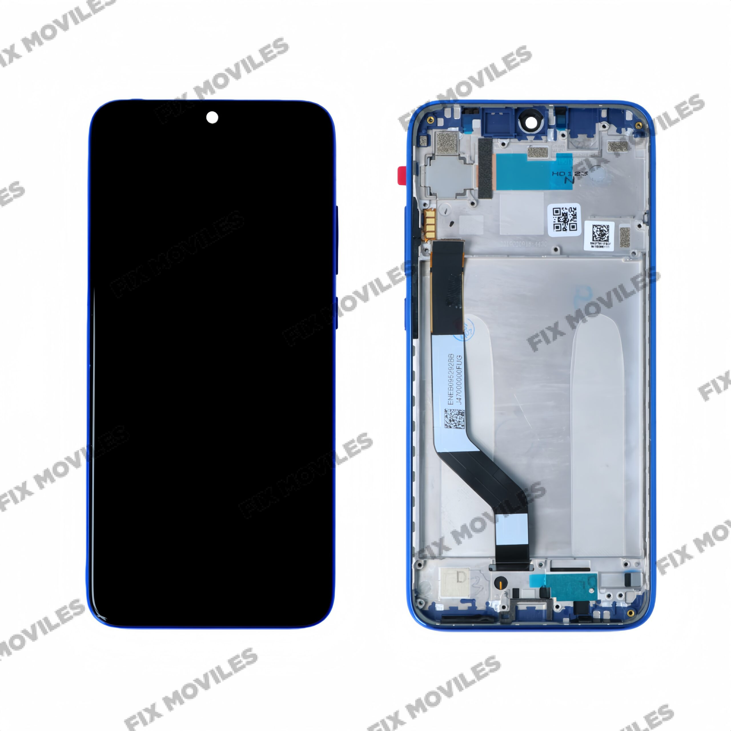 Original Pantalla Xiaomi Redmi Note 7 Azul con Marco Completa LCD+Tactil Original Pantalla Xiaomi Redmi Note 7 Azul con Marco Completa LCD+Tactil - Image 1