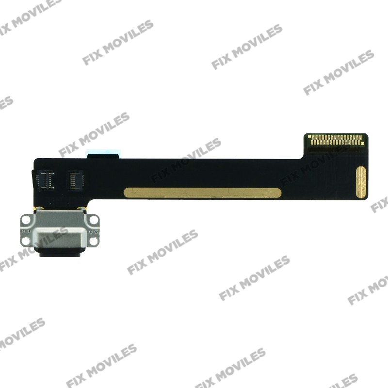 Flex de Carga para iPad Mini 4 A1538 A1550 / iPad Mini 5 / iPad Mini (2019) A2126 A2124 A2133 Negro Flex de Carga para iPad Mini 4 A1538 A1550 / iPad Mini 5 / iPad Mini (2019) A2126 A2124 A2133 Negro - Image 1