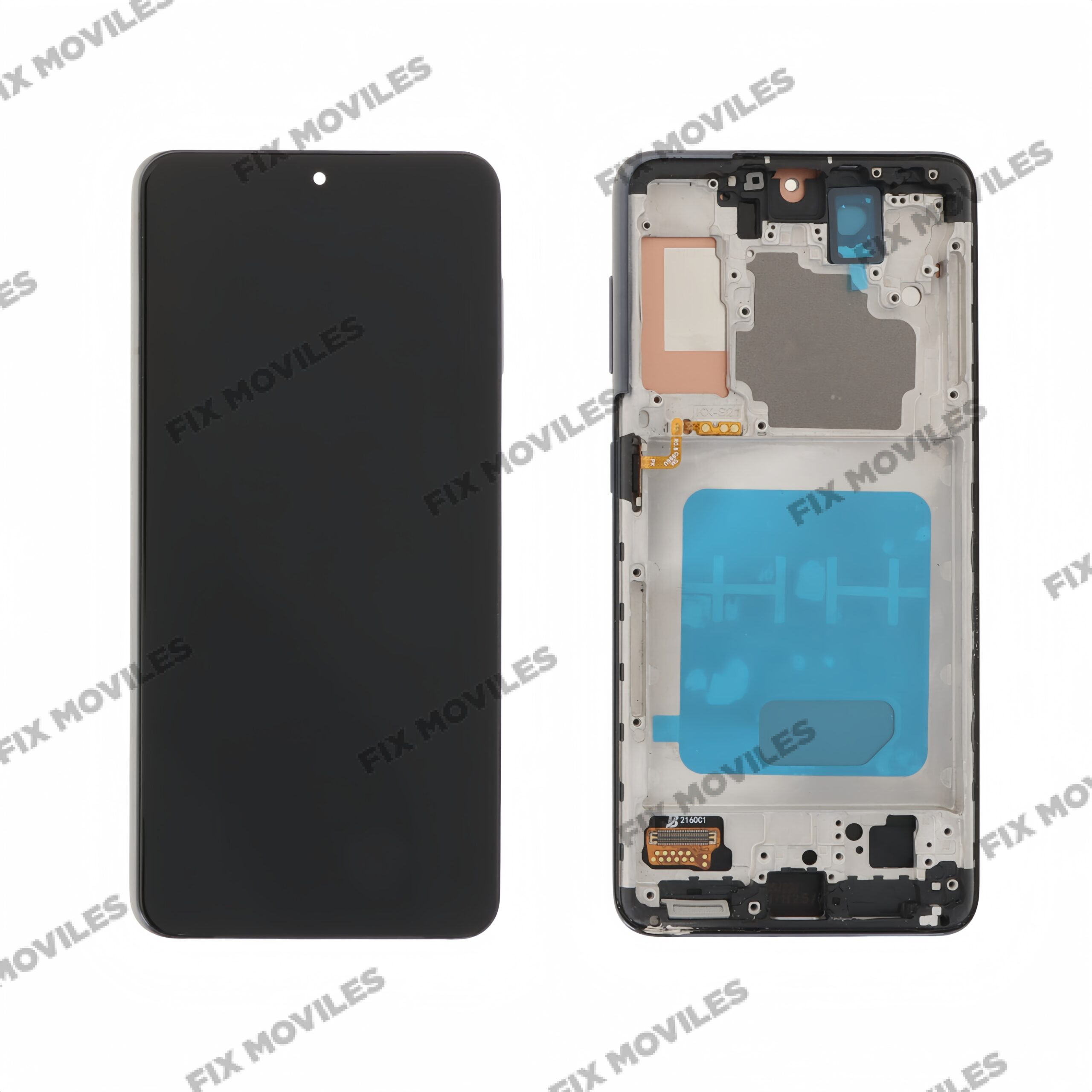 Pantalla «INCELL» Samsung Galaxy S21 5G G991B Negro con Marco LCD+TACTIL Completo Version EU (No funciona Huella) Pantalla «INCELL» Samsung Galaxy S21 5G G991B Negro con Marco LCD+TACTIL Completo Version EU (No funciona Huella) - Image 1