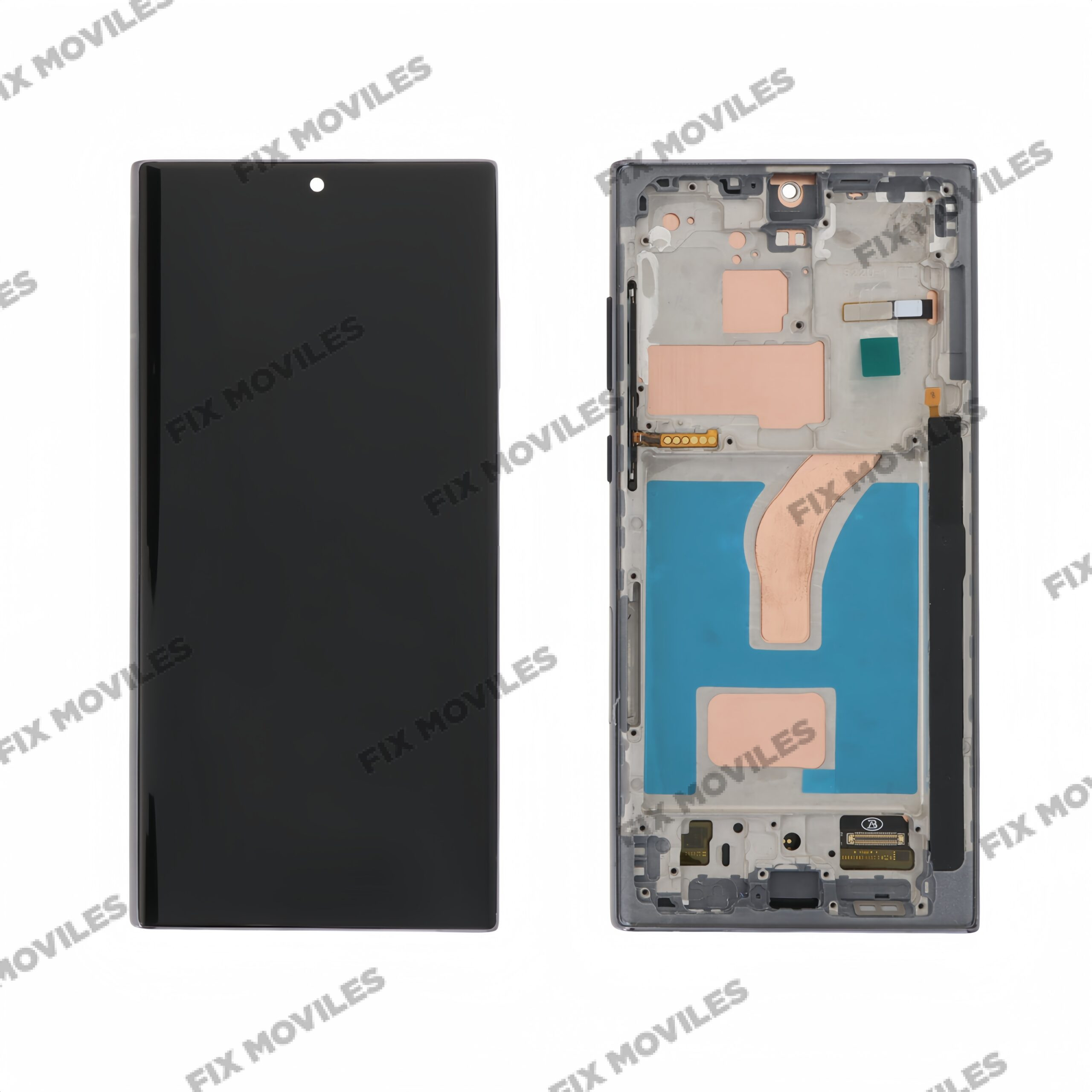 Pantalla «INCELL» Samsung Galaxy S22 ULTRA 5G S908B Negro con Marco LCD+TACTIL Completo Version EU (No funciona Huella) Pantalla «INCELL» Samsung Galaxy S22 ULTRA 5G S908B Negro con Marco LCD+TACTIL Completo Version EU (No funciona Huella) - Image 1