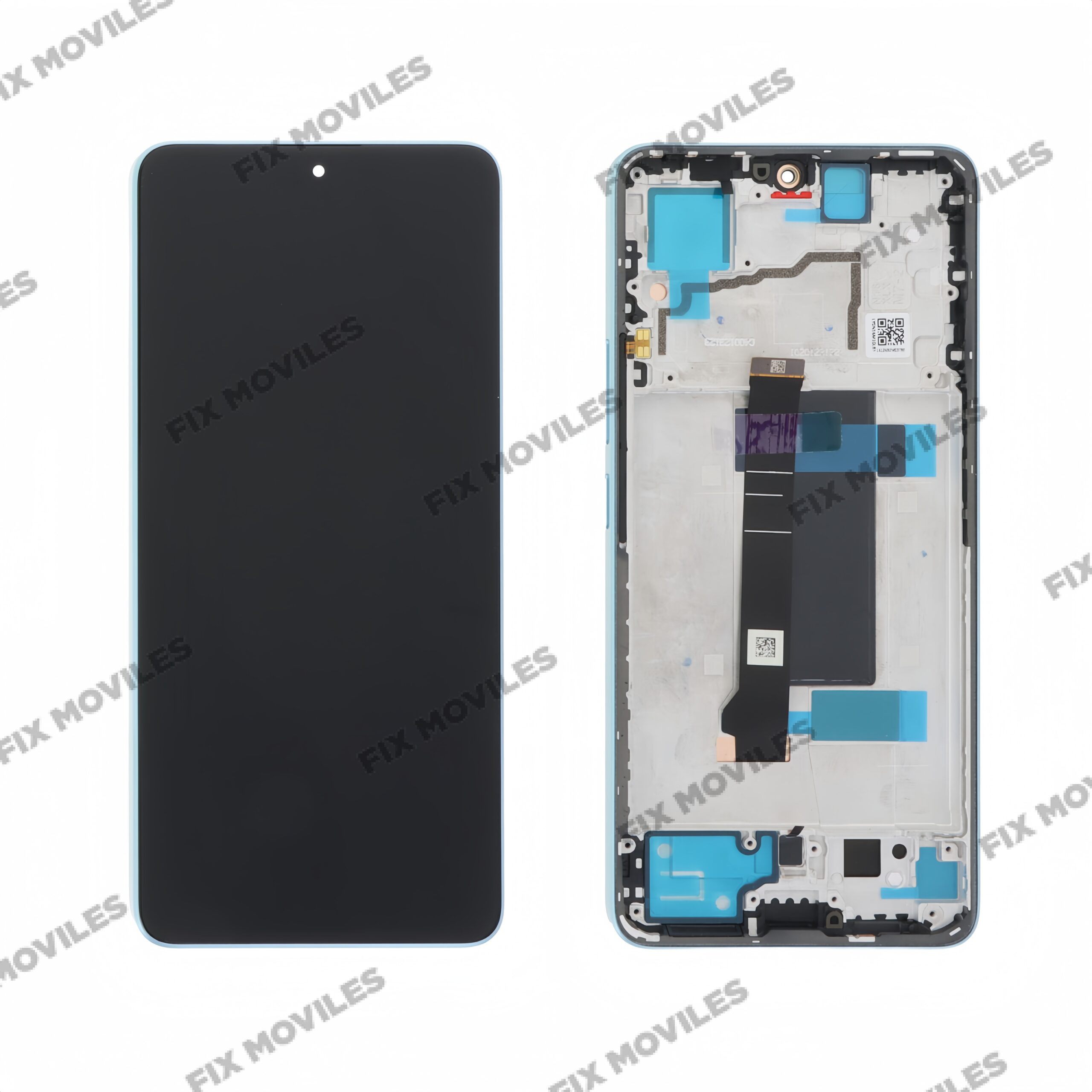 Pantalla Original Redmi Note 13 Pro 5G Con Marco Azul SERVICE PACK Pantalla Original Redmi Note 13 Pro 5G Con Marco Azul SERVICE PACK - Image 1