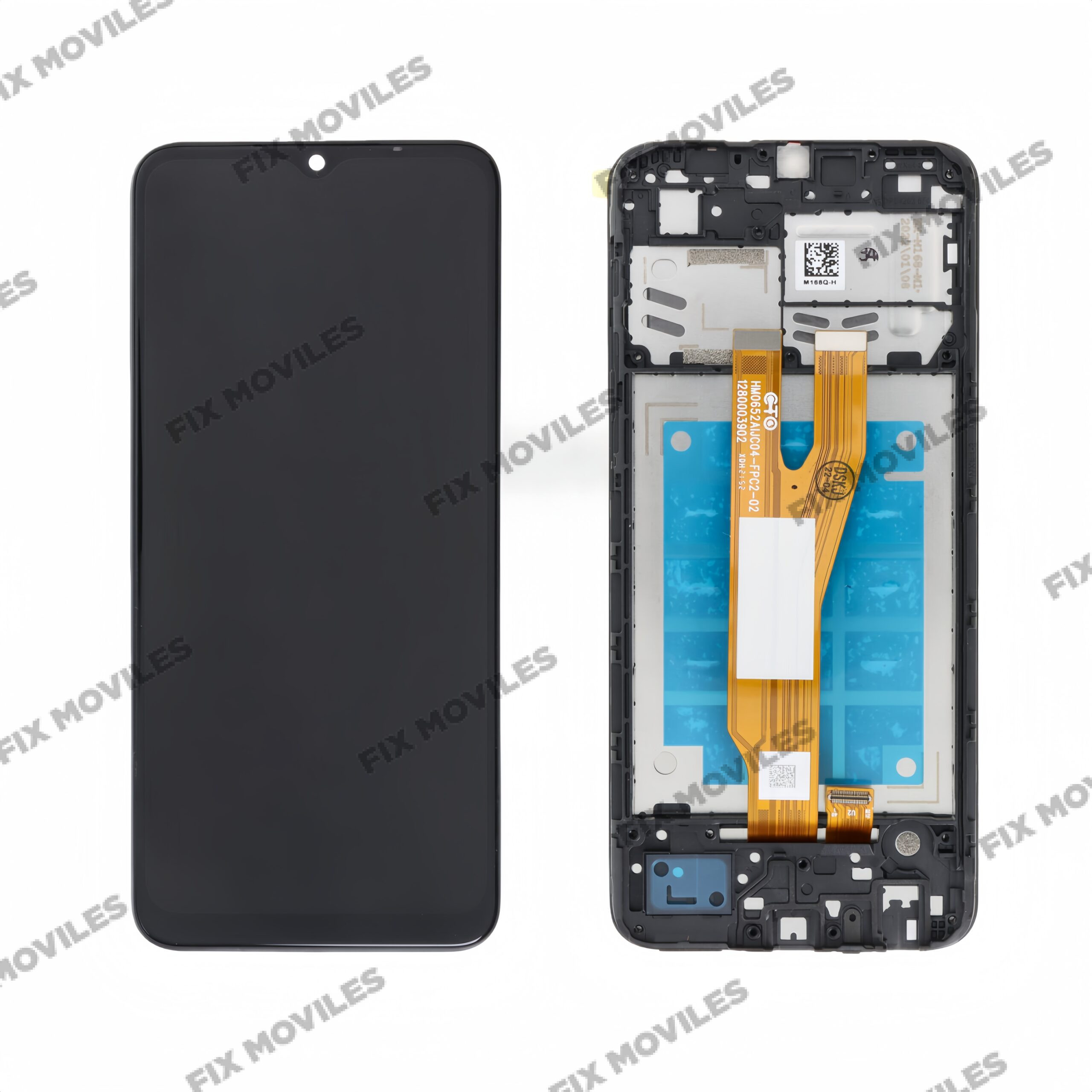 Pantalla Samsung A013 A03 CORE 2022 Negro con Marco Completa Pantalla Samsung A013 A03 CORE 2022 Negro con Marco Completa - Image 1