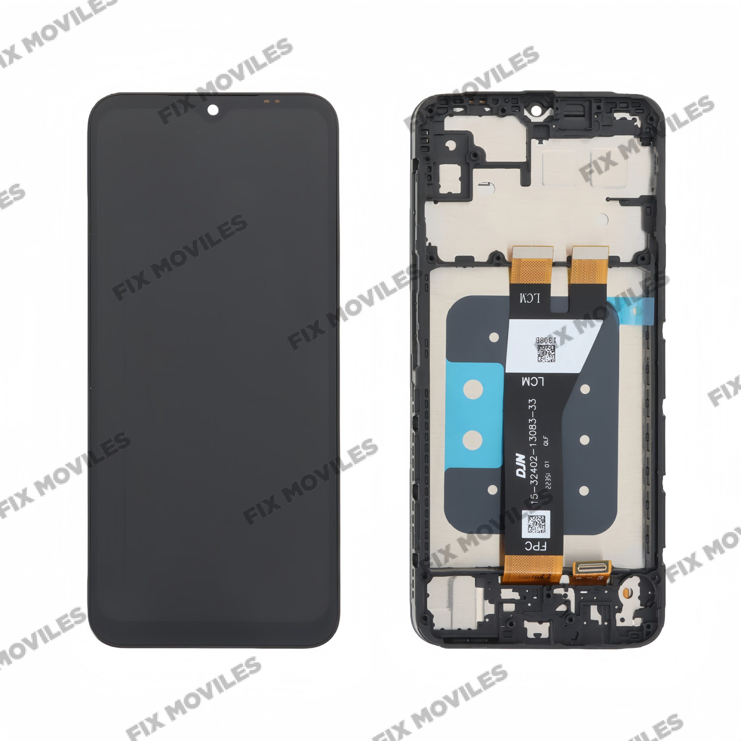 Pantalla Samsung A14 5G 2023 A146P Negro LCD+Tactil Small Conector con Marco Pantalla Samsung A14 5G 2023 A146P Negro LCD+Tactil Small Conector con Marco - Image 1