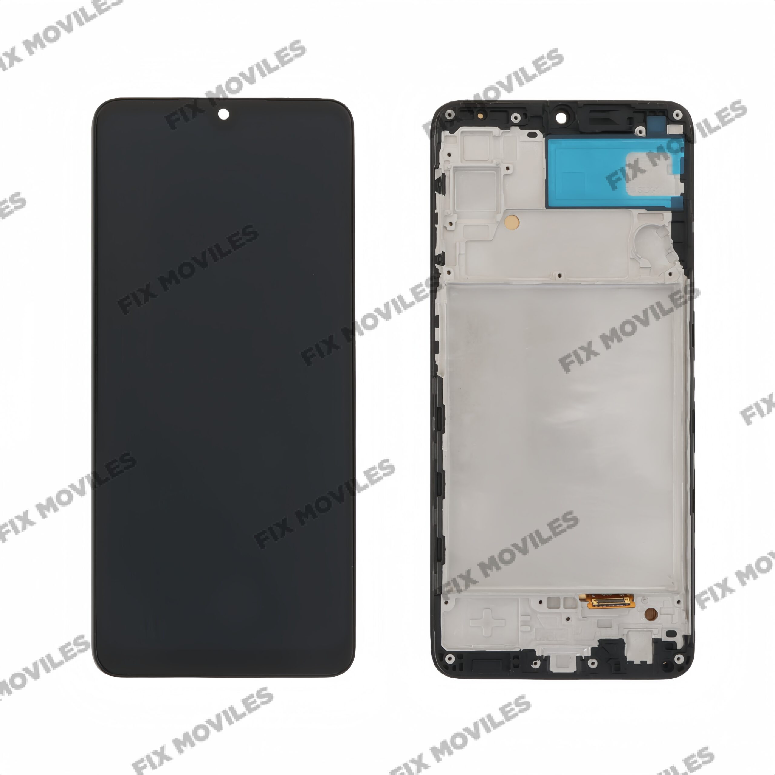 Pantalla Samsung A22 4G A225F Negra con Marco LCD+Táctil OLED Pantalla Samsung A22 4G A225F Negra con Marco LCD+Táctil OLED - Image 1