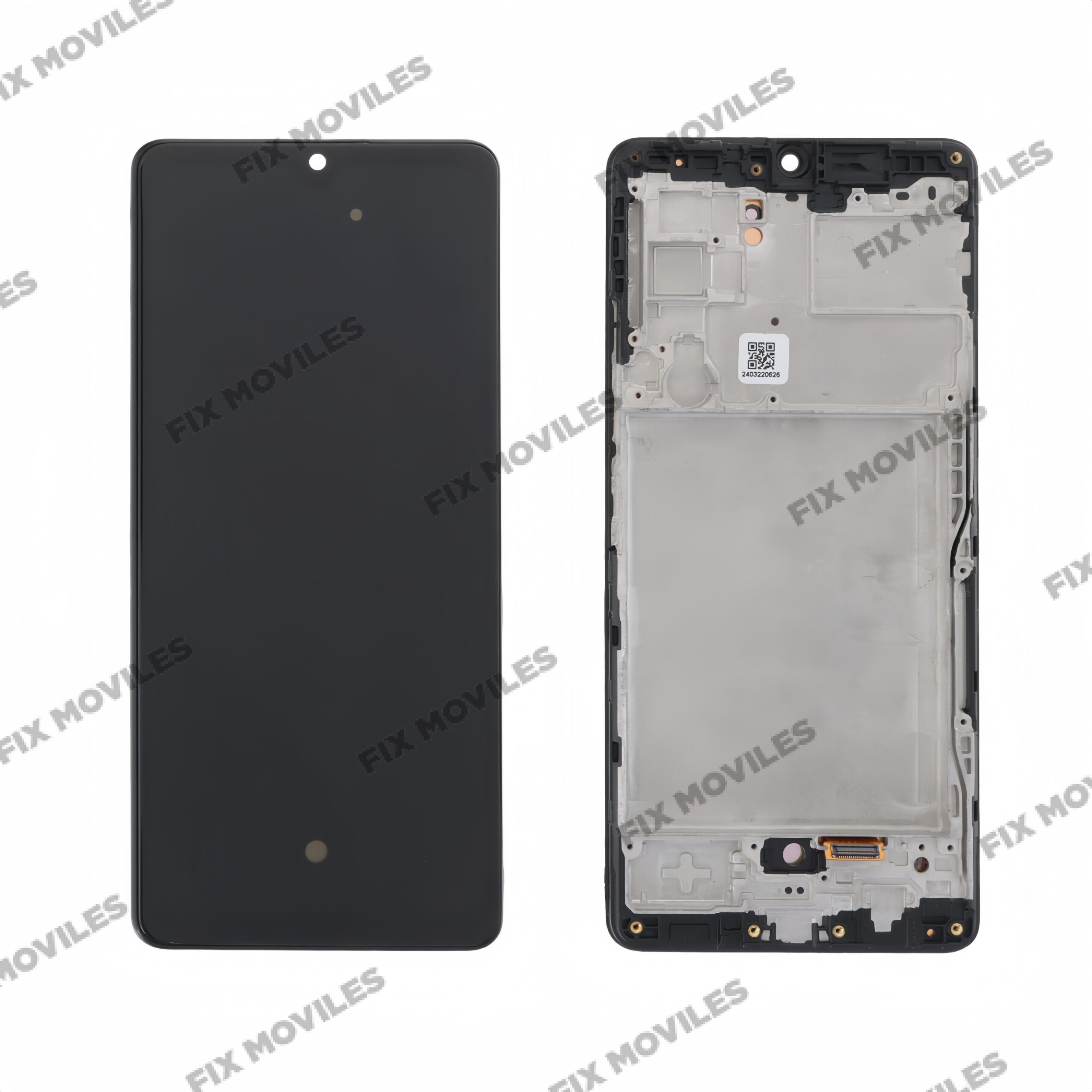 Pantalla Samsung A42 5G (A426B) Negro Con marco «OLED» LCD+TACTIL Completo Pantalla Samsung A42 5G (A426B) Negro Con marco «OLED» LCD+TACTIL Completo - Image 1