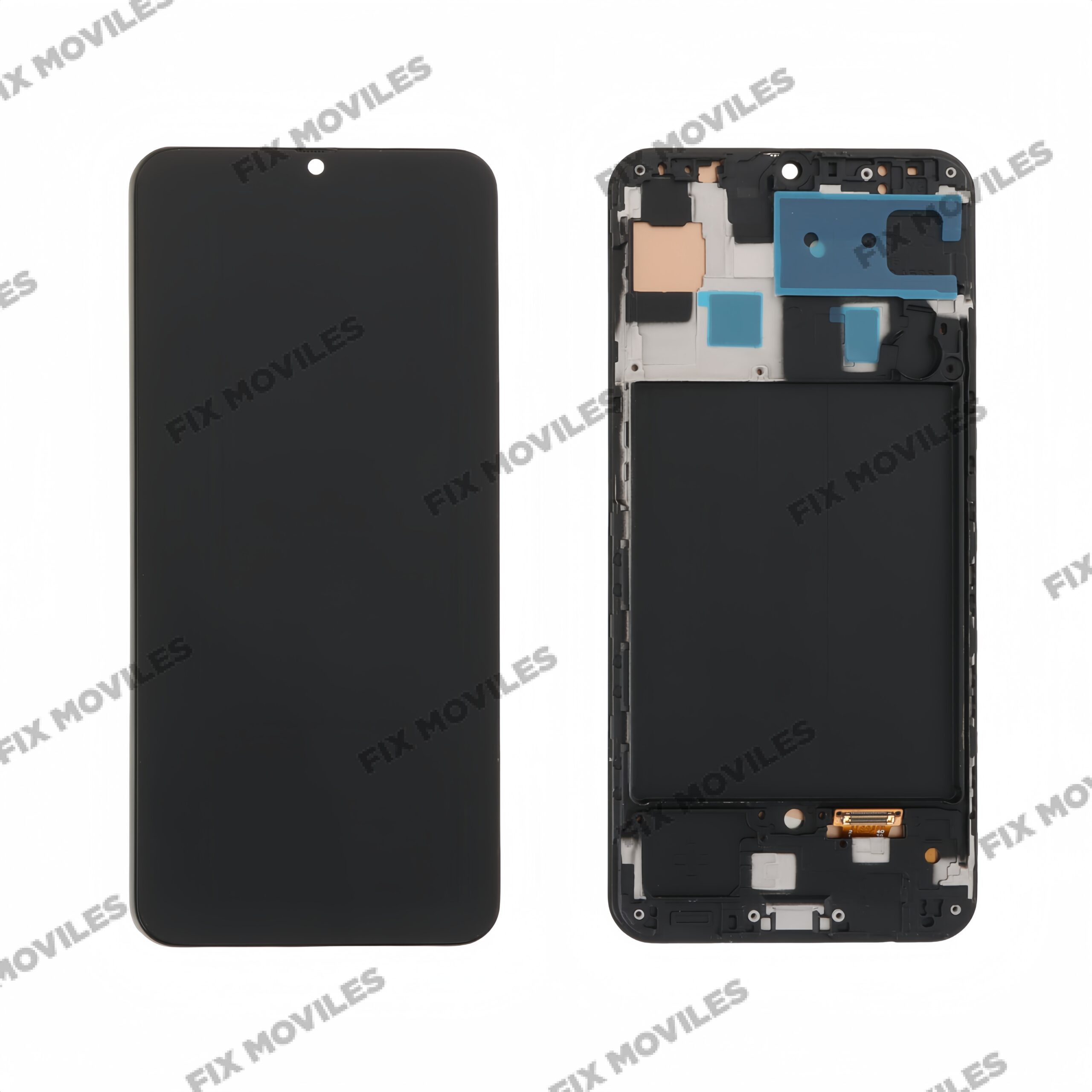Pantalla Samsung A50 A505F Con Marco Negro INCELL (No Funciona Huella) Pantalla Samsung A50 A505F Con Marco Negro INCELL (No Funciona Huella) - Image 1