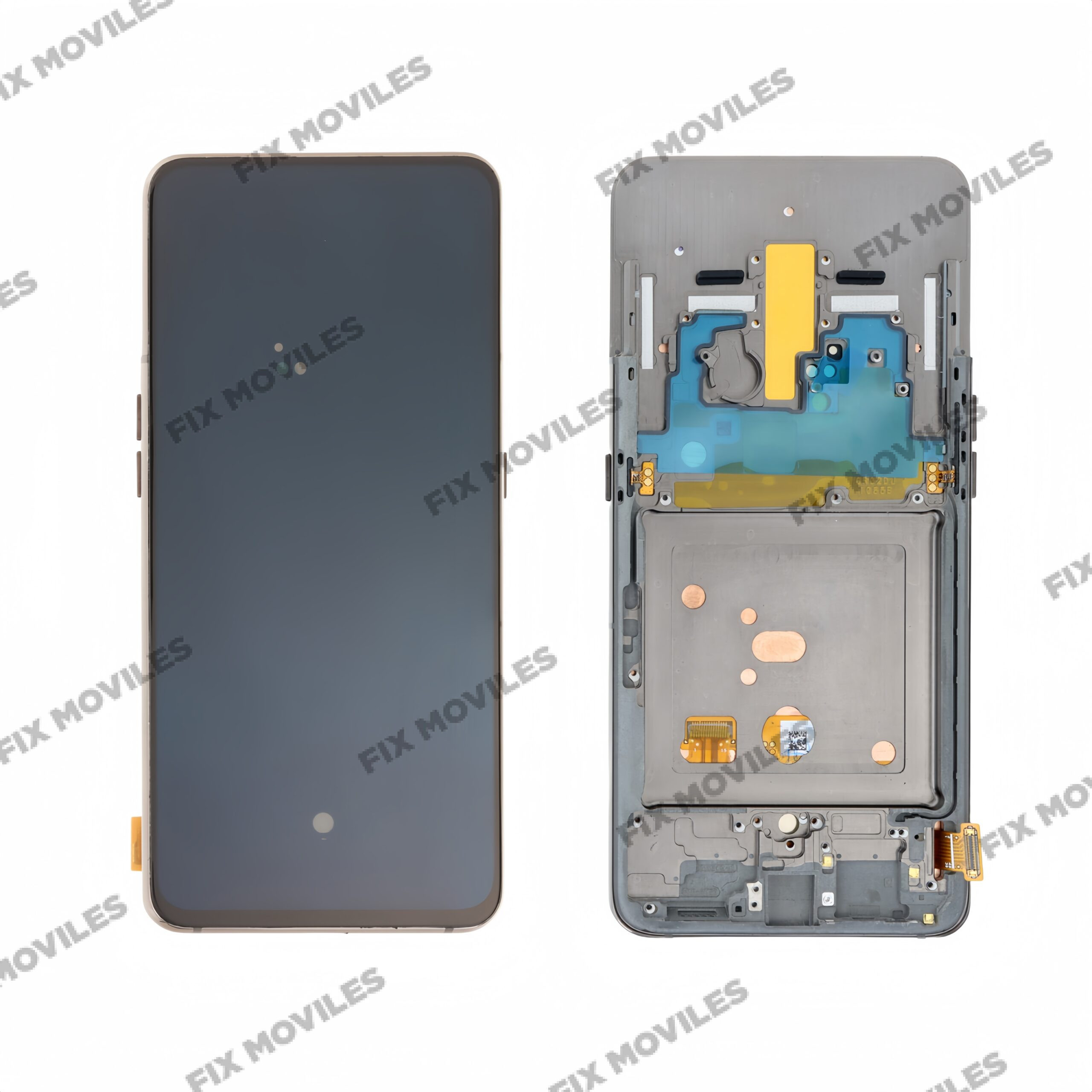 Pantalla Samsung A80 A805 Negro con Marco Original Completa SERVICE PACK Pantalla Samsung A80 A805 Negro con Marco Original Completa SERVICE PACK - Image 1