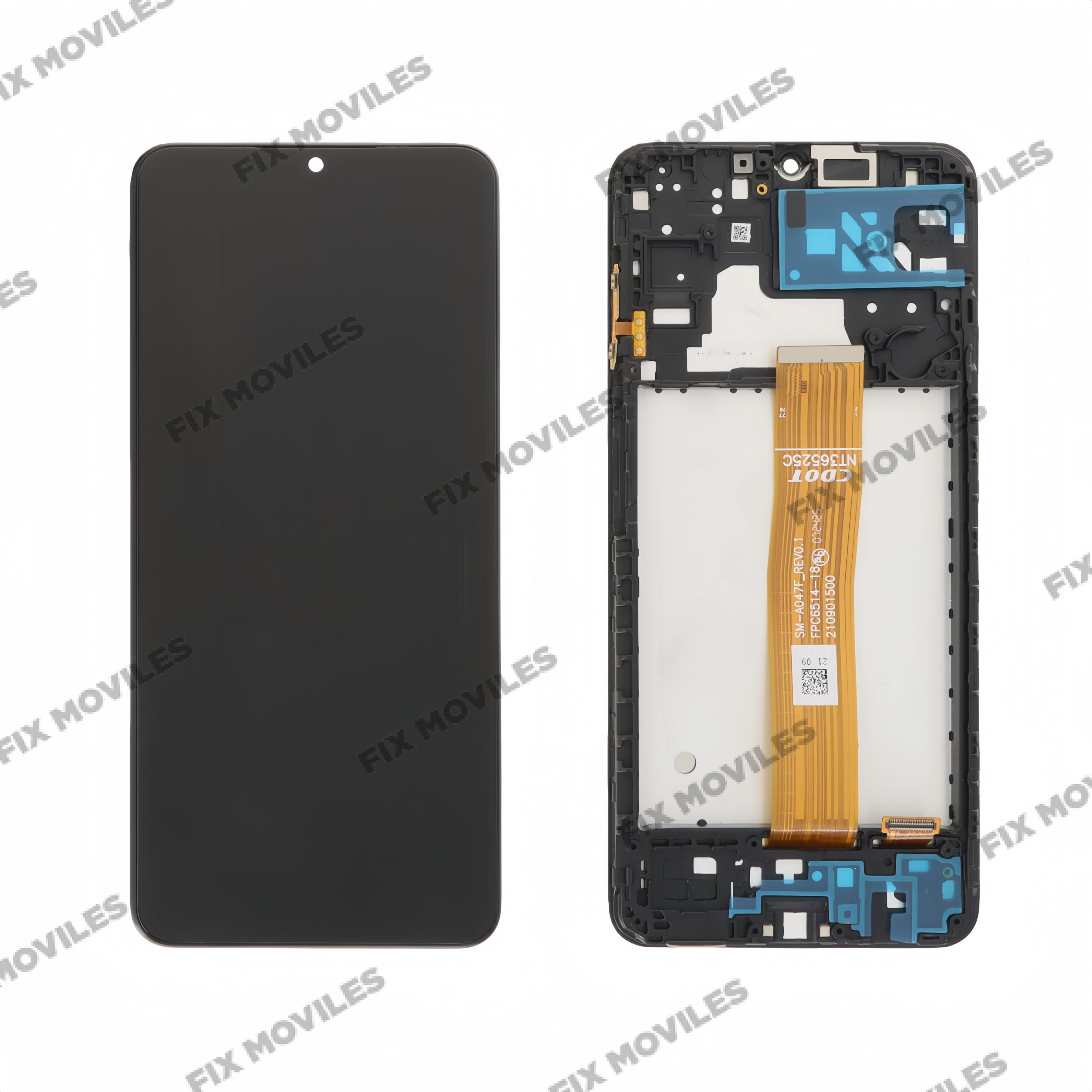 Pantalla Samsung Galaxy A047 A04S 4G 2022 Negra LCD+Táctil con Marco Pantalla Samsung Galaxy A047 A04S 4G 2022 Negra LCD+Táctil con Marco - Image 1