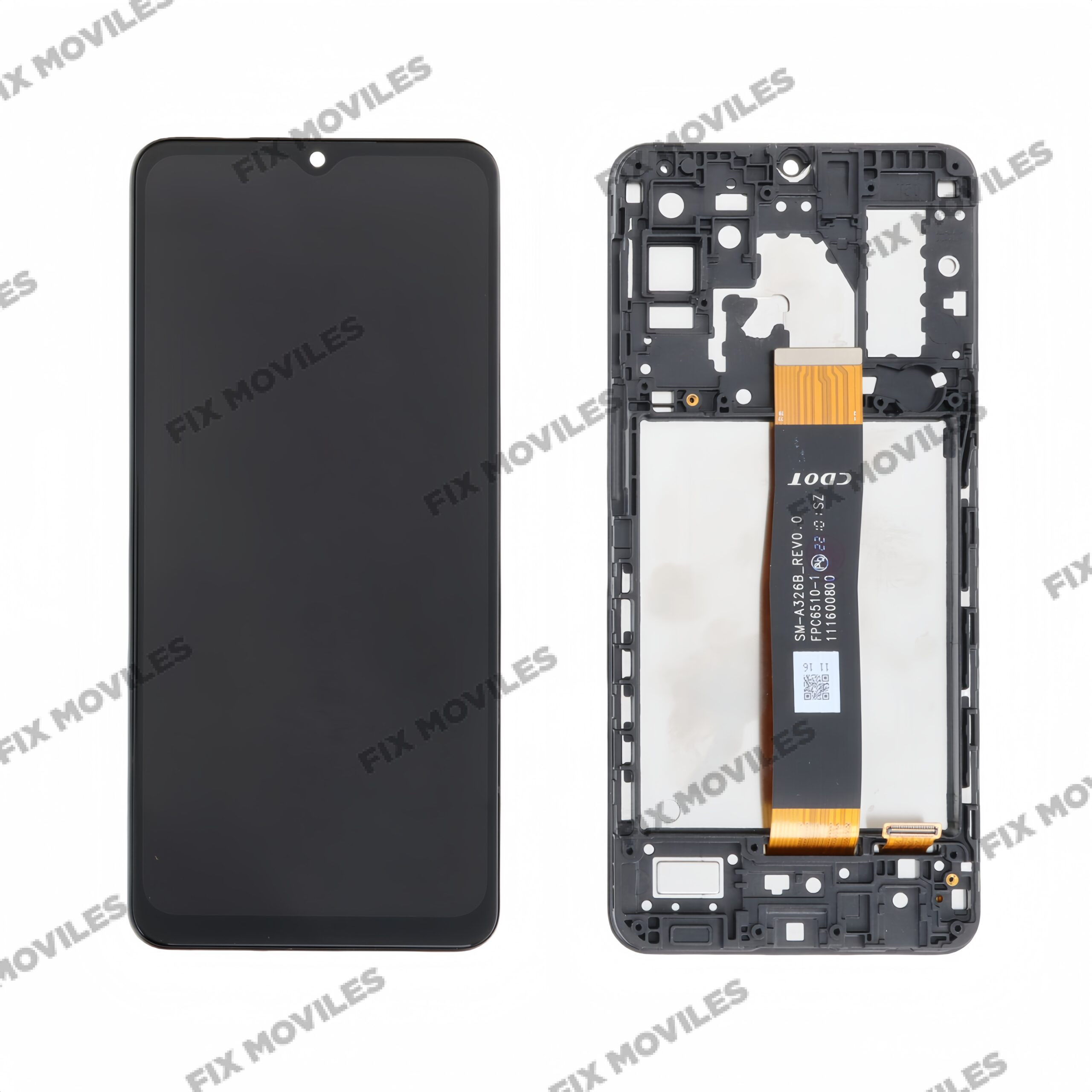 Pantalla Samsung Galaxy A32 5G A326B Negra LCD+Táctil con Marco Pantalla Samsung Galaxy A32 5G A326B Negra LCD+Táctil con Marco - Image 1