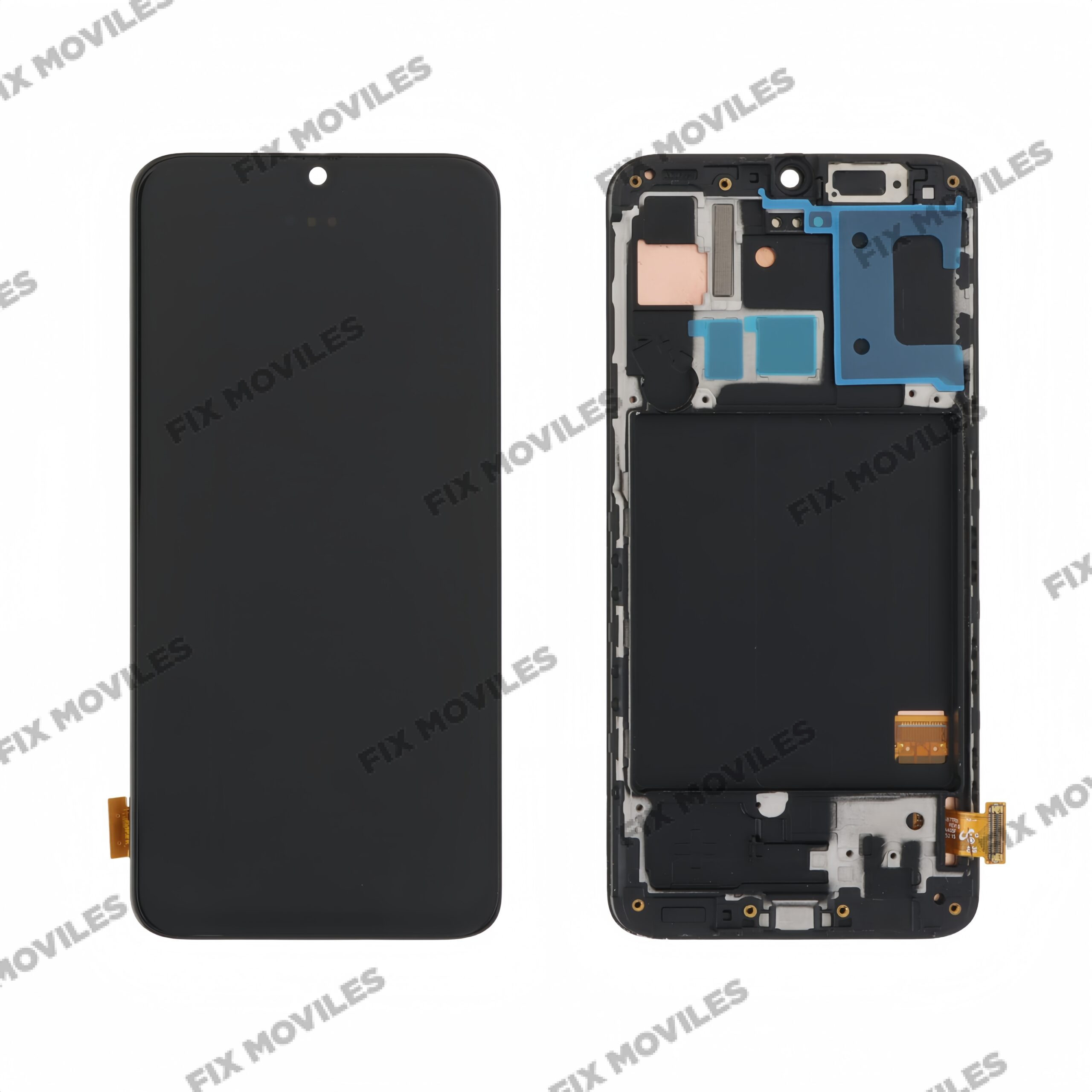 Pantalla Samsung Galaxy A40 2019 Negro con Marco Original Completa SERVICE PACK Pantalla Samsung Galaxy A40 2019 Negro con Marco Original Completa SERVICE PACK - Image 1