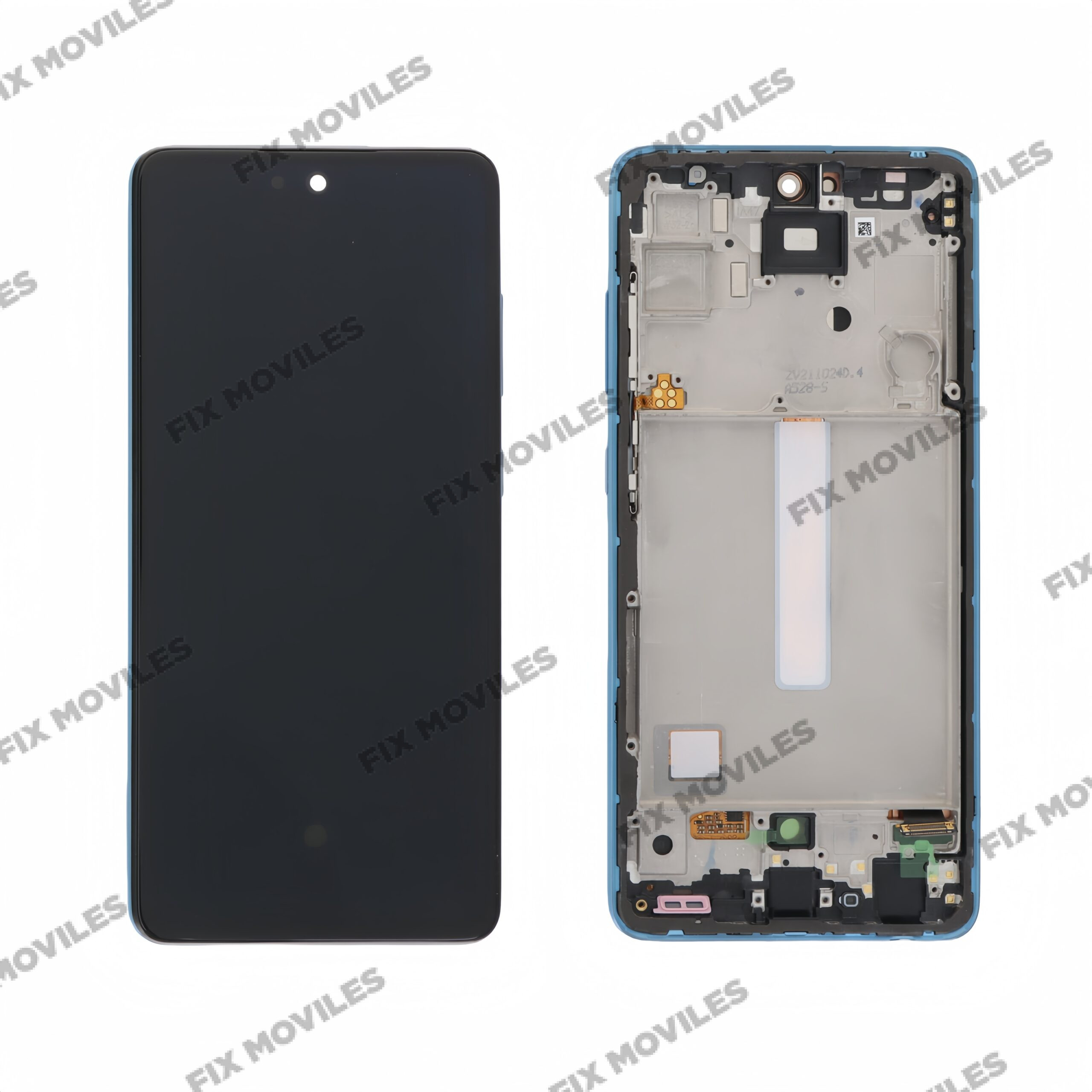 Pantalla Samsung Galaxy A52 4G A525 / A52 5G A526 Azul con Marco Original Completa SERVICE PACK (Sin BaterĂa) Pantalla Samsung Galaxy A52 4G A525 / A52 5G A526 Azul con Marco Original Completa SERVICE PACK (Sin BaterĂa) - Image 1
