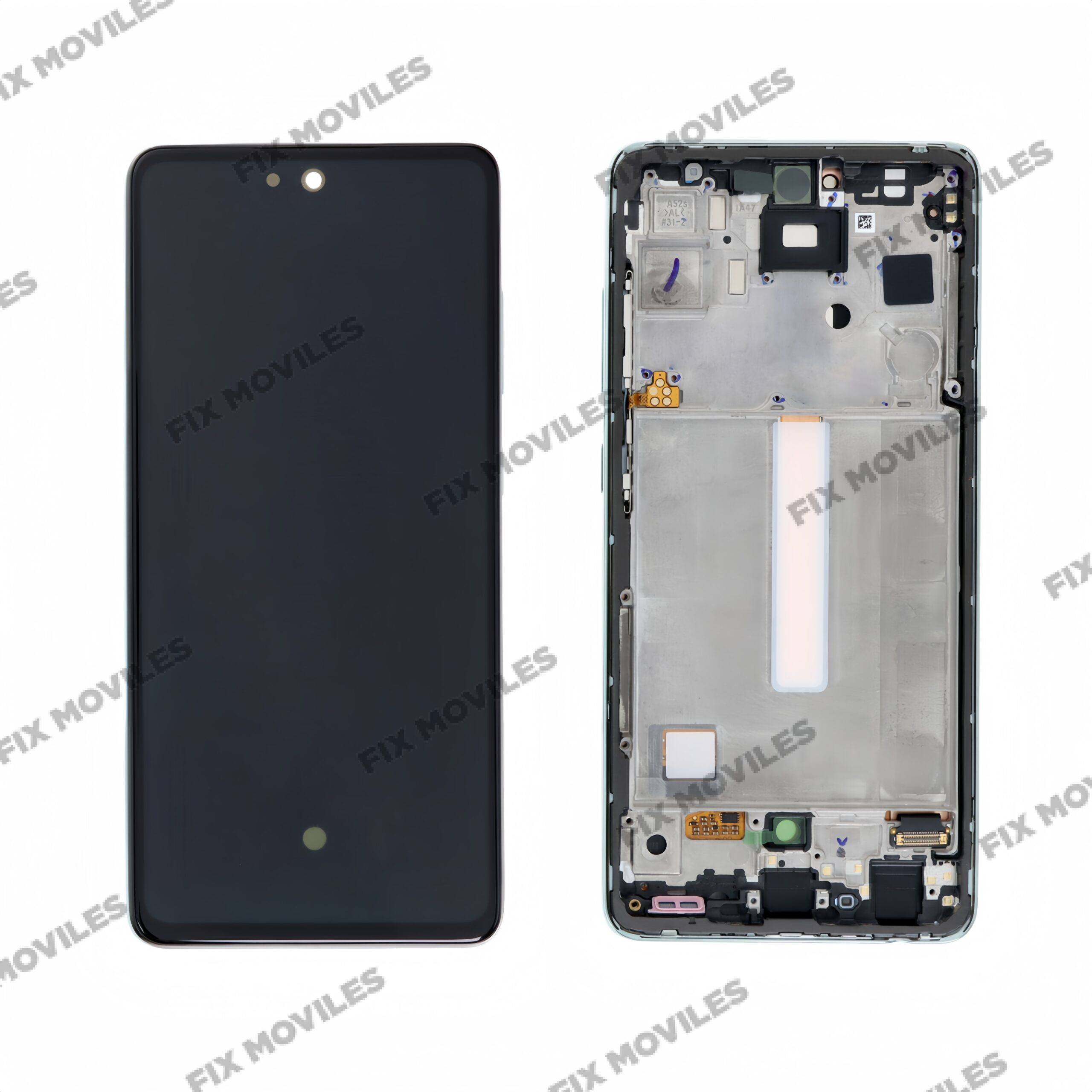 Pantalla Samsung Galaxy A52S A528 Verde con Marco Original Completa SERVICE PACK Pantalla Samsung Galaxy A52S A528 Verde con Marco Original Completa SERVICE PACK - Image 1