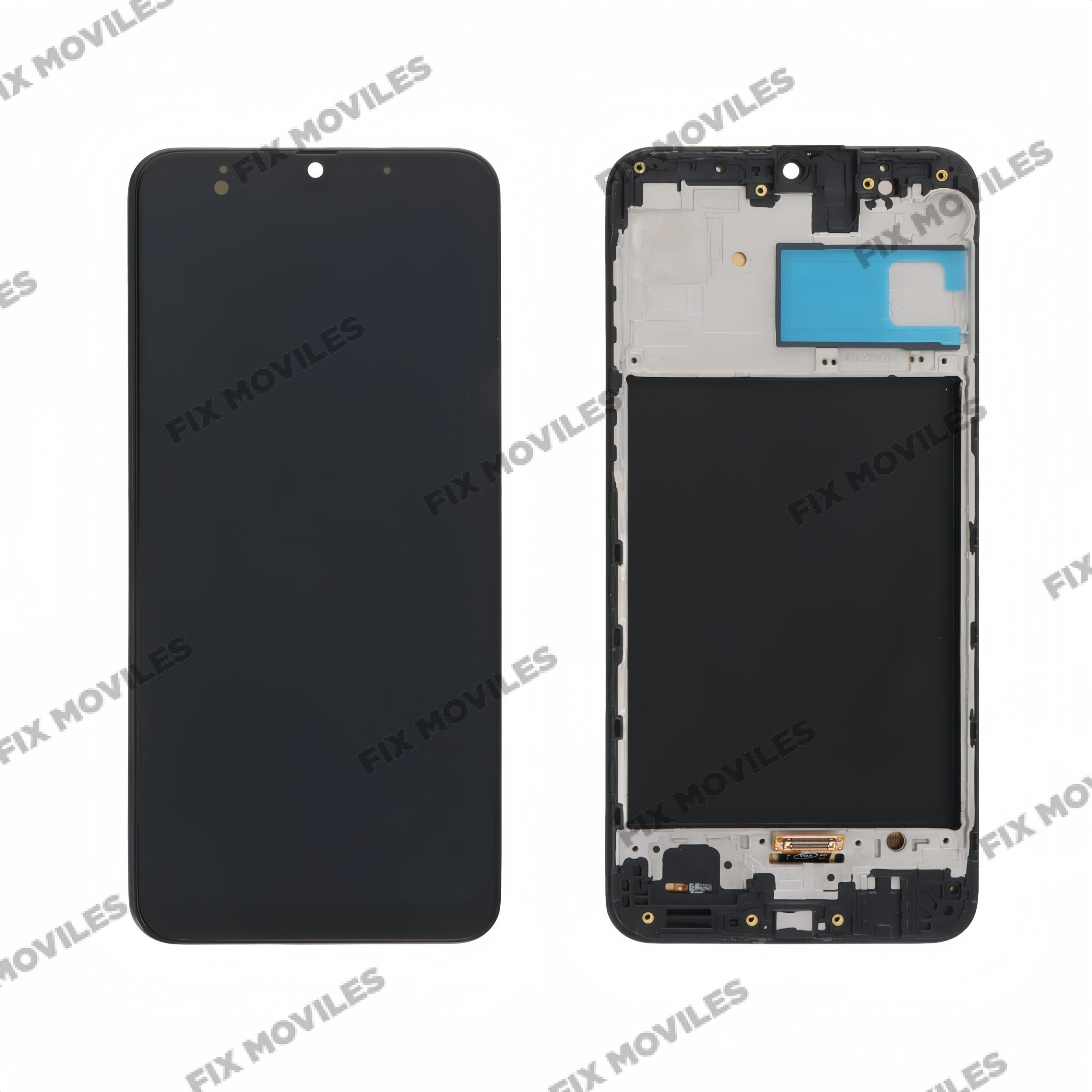 Pantalla Samsung Galaxy M21 M215F / M30S M307 Negra Con Marco Completa «OLED» Pantalla Samsung Galaxy M21 M215F / M30S M307 Negra Con Marco Completa «OLED» - Image 1
