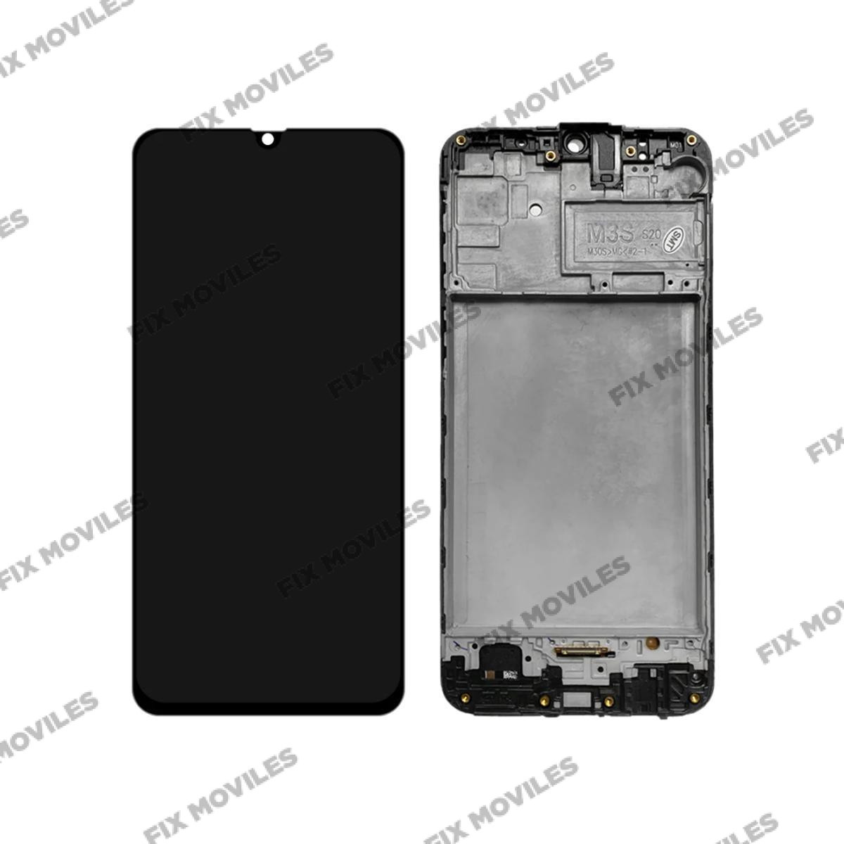 Pantalla Samsung Galaxy M21 M215F / M30S M307 Negra con Marco Completa Original SERVICE PACK Pantalla Samsung Galaxy M21 M215F / M30S M307 Negra con Marco Completa Original SERVICE PACK - Image 1