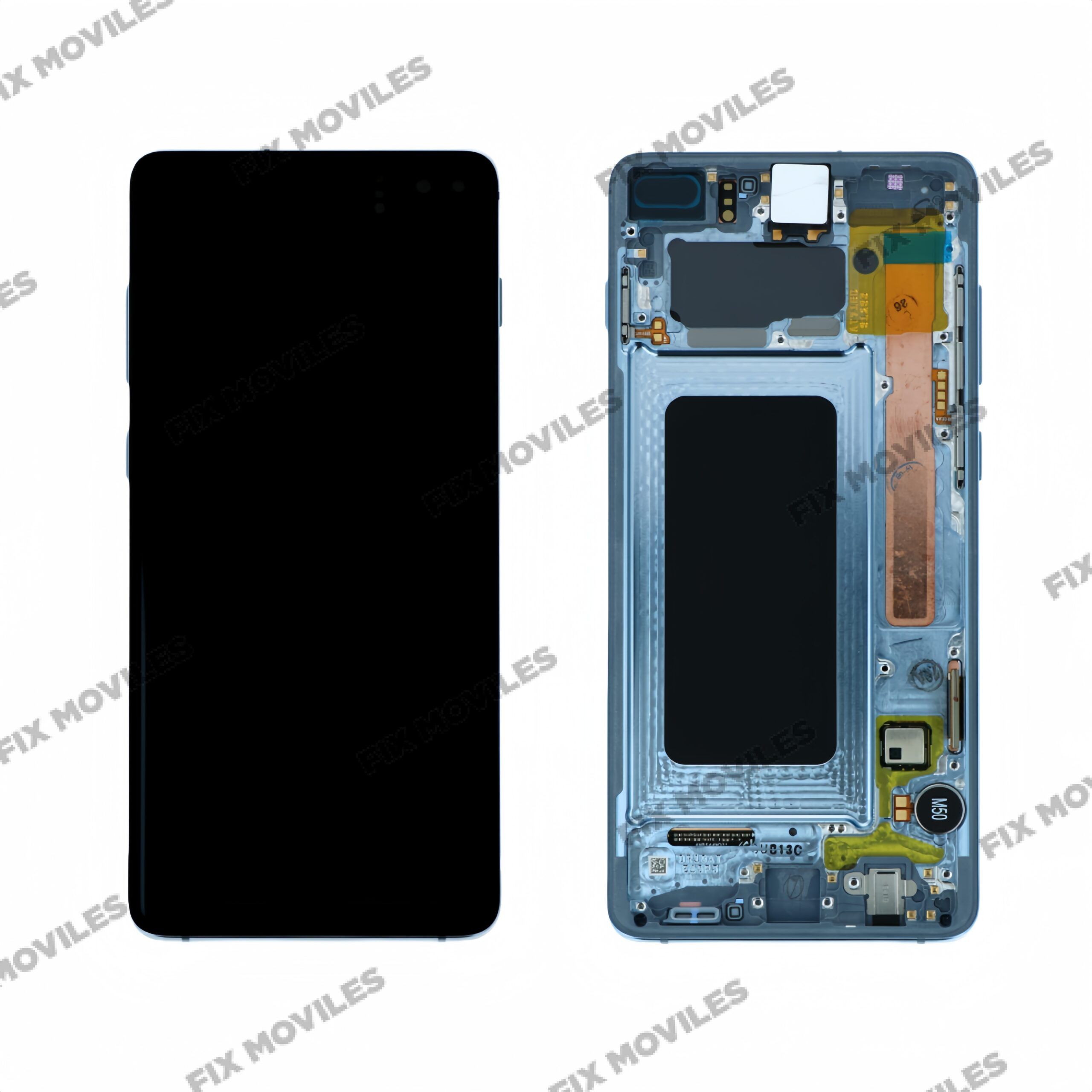 Pantalla Samsung Galaxy S10 Plus G975 Azul con Marco Original Completa SERVICE PACK Pantalla Samsung Galaxy S10 Plus G975 Azul con Marco Original Completa SERVICE PACK - Image 1