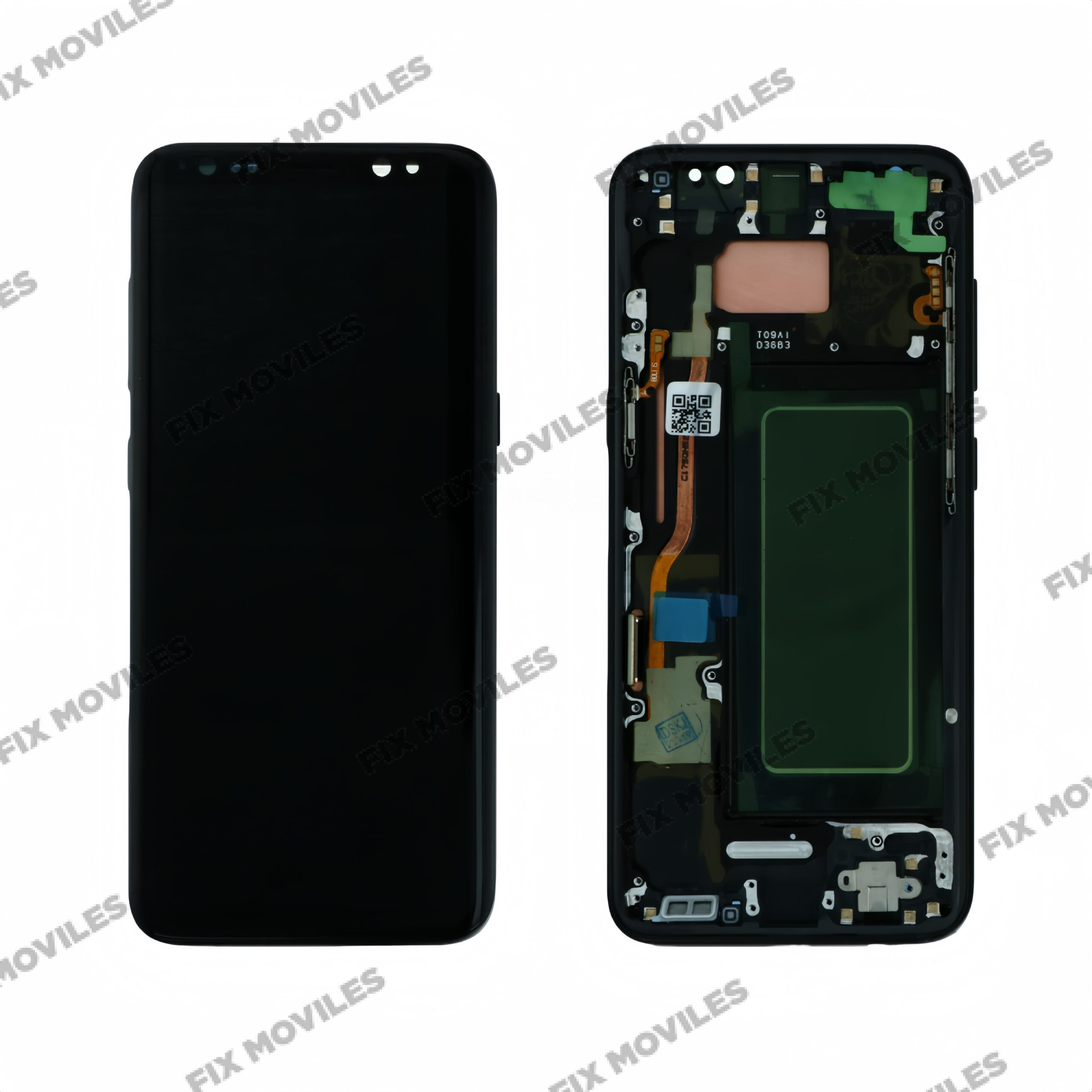 Pantalla Samsung Galaxy S8 G950 Negro con Marco Original Completa SERVICE PACK Pantalla Samsung Galaxy S8 G950 Negro con Marco Original Completa SERVICE PACK - Image 1