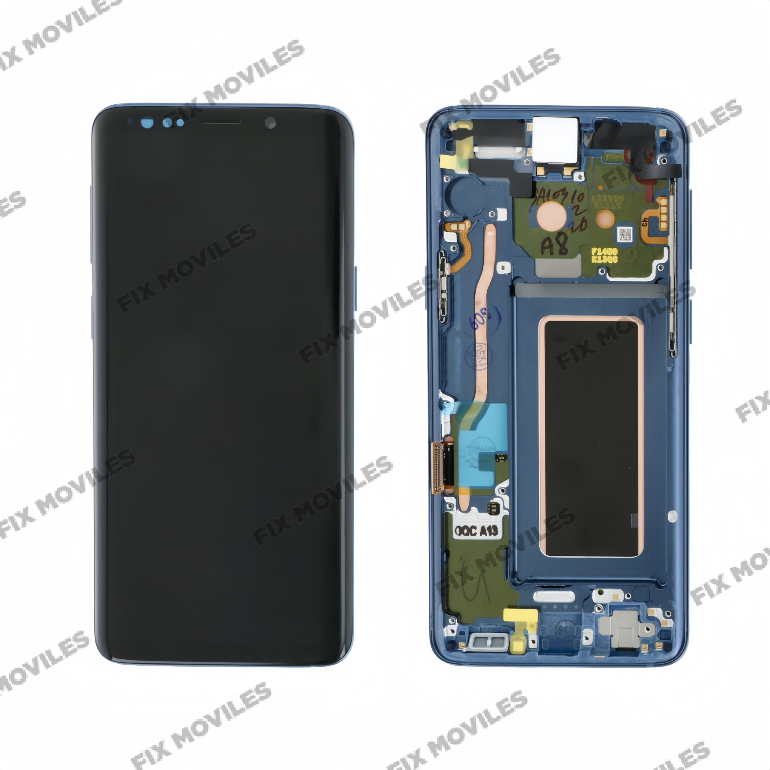 Pantalla Samsung Galaxy S9 G960 Azul con Marco Original Completa SERVICE PACK Pantalla Samsung Galaxy S9 G960 Azul con Marco Original Completa SERVICE PACK - Image 1