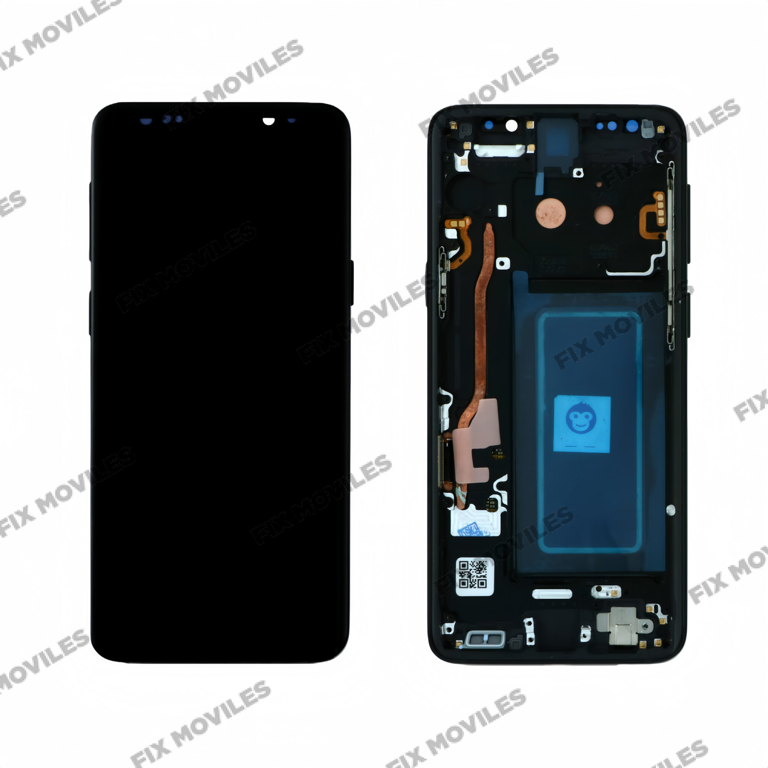 Pantalla Samsung Galaxy S9 G960 Negro con Marco Original Completa SERVICE PACK Pantalla Samsung Galaxy S9 G960 Negro con Marco Original Completa SERVICE PACK - Image 1