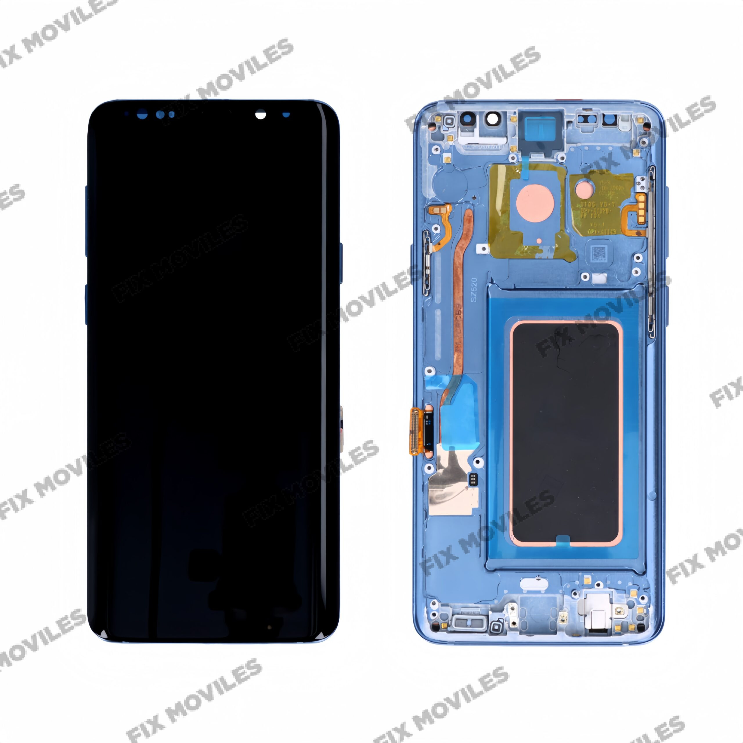 Pantalla Samsung Galaxy S9 Plus G965 Azul con Marco Original Completa SERVICE PACK Pantalla Samsung Galaxy S9 Plus G965 Azul con Marco Original Completa SERVICE PACK - Image 1