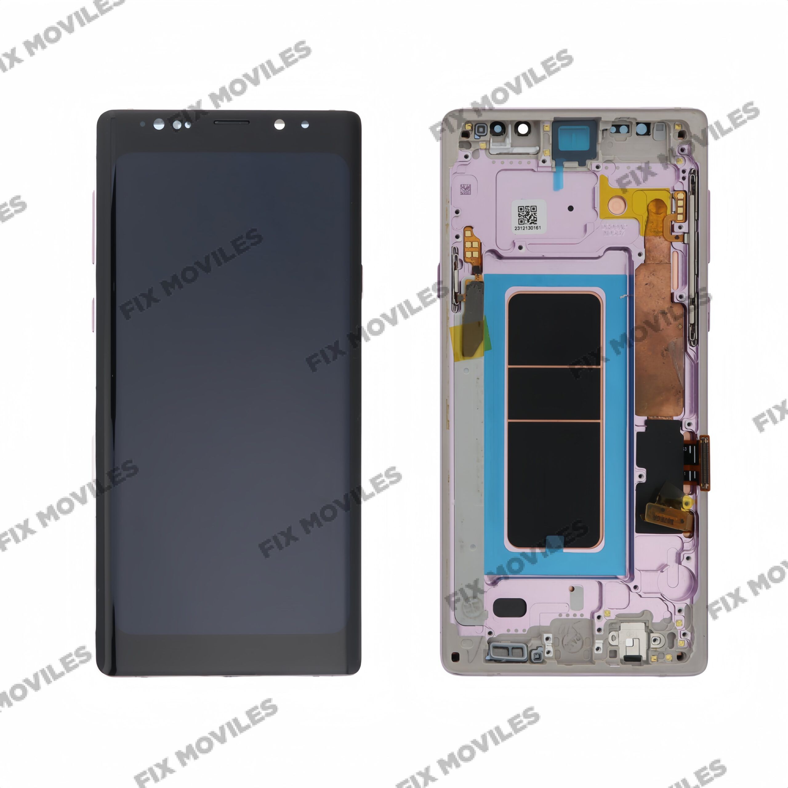 Pantalla Samsung Note 9 N960 Lila con Marco Original Completa SERVICE PACK Pantalla Samsung Note 9 N960 Lila con Marco Original Completa SERVICE PACK - Image 1